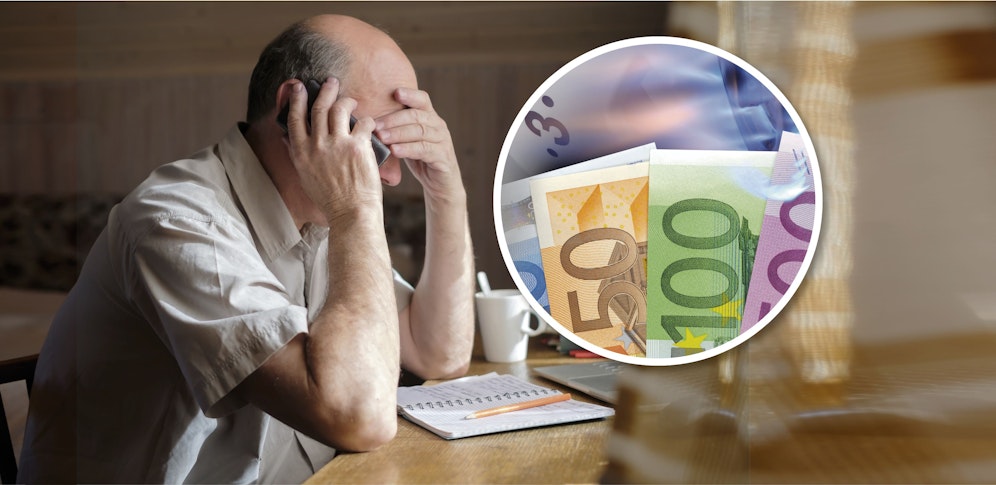 Ein Pensionist berichtet über eine Steigerung seines Gaspreises um mehr als 1000 Prozent.