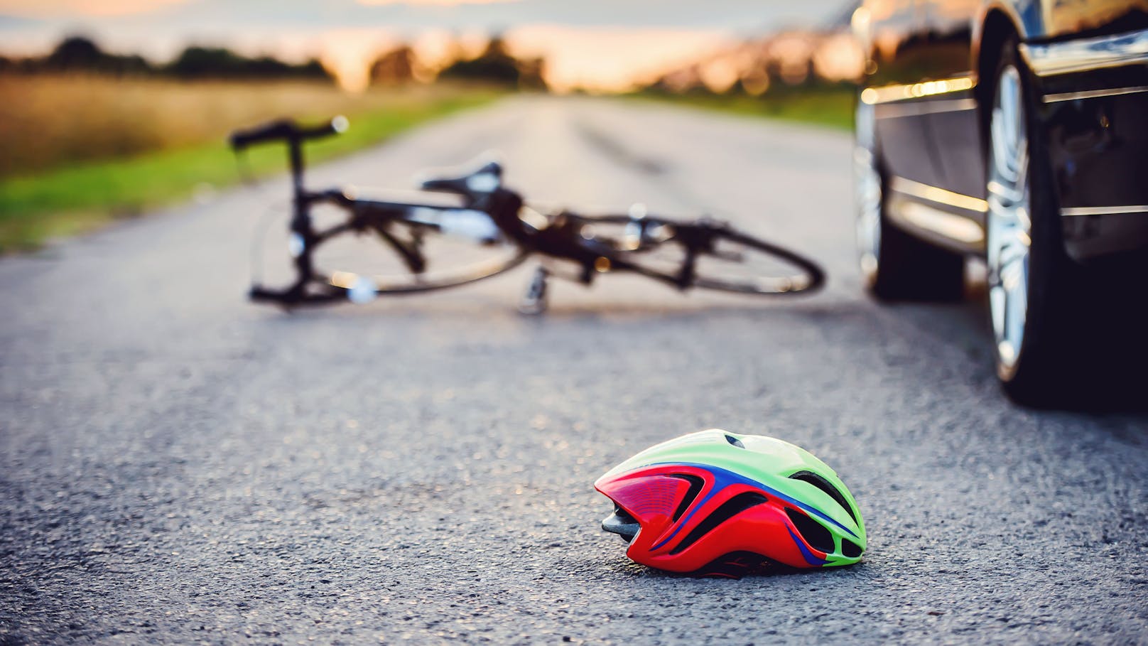 Der junge Radfahrer wurde bei dem Zusammenstoß verletzt.