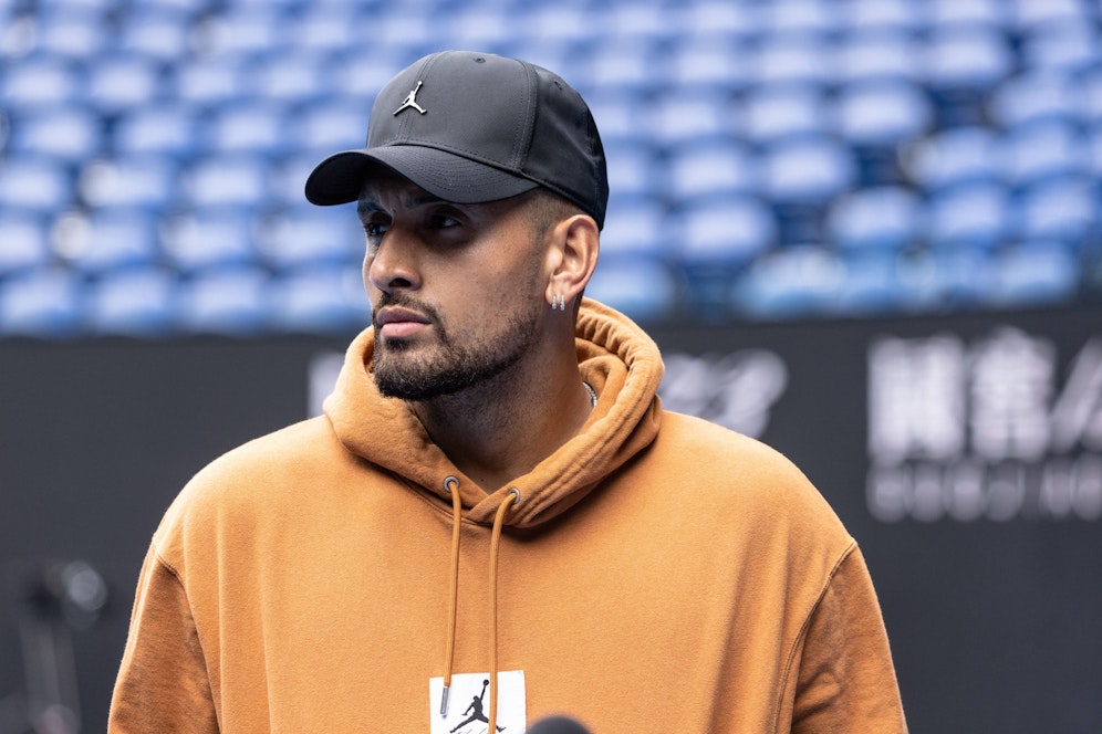 Tennis-Star Nick Kyrgios spricht über seinen Alkoholkonsum in der Vergangenheit. 