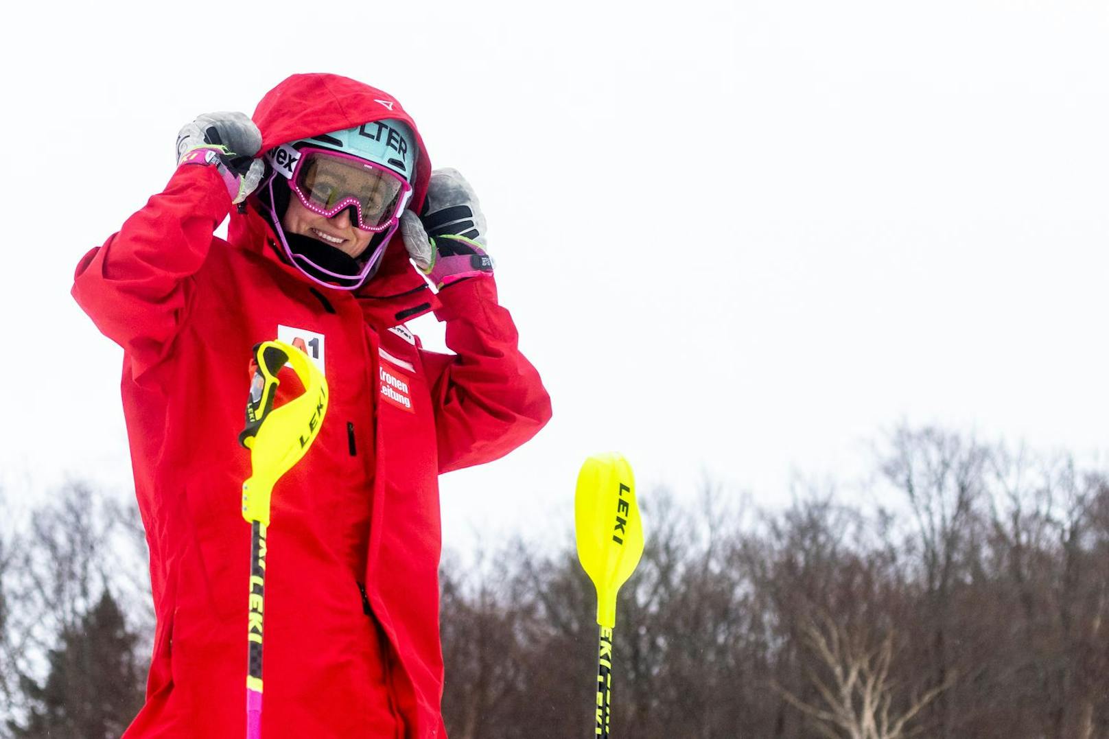 <strong>Chiara Mair:</strong> Die Slalom-Spezialistin bekam im Training einen Schlag auf den Helm und erlitt eine Gehirnerschütterung. Die Tirolerin muss noch immer aussetzen.