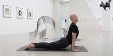 Weck "Das Tier in Dir" beim Yoga im Wiener Mumok
