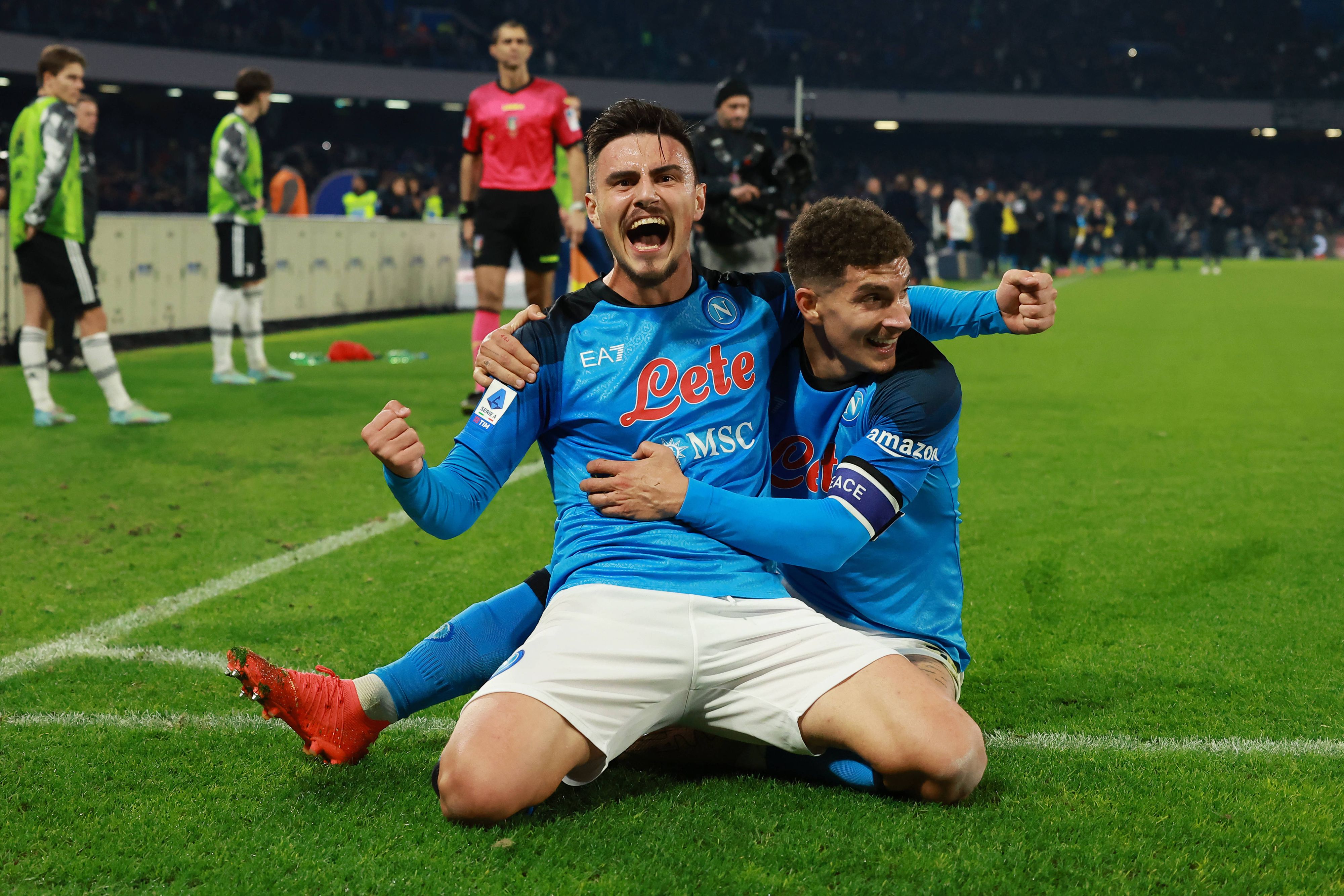 Der SSC Napoli feierte eine 5:1-Gala gegen Juventus. 