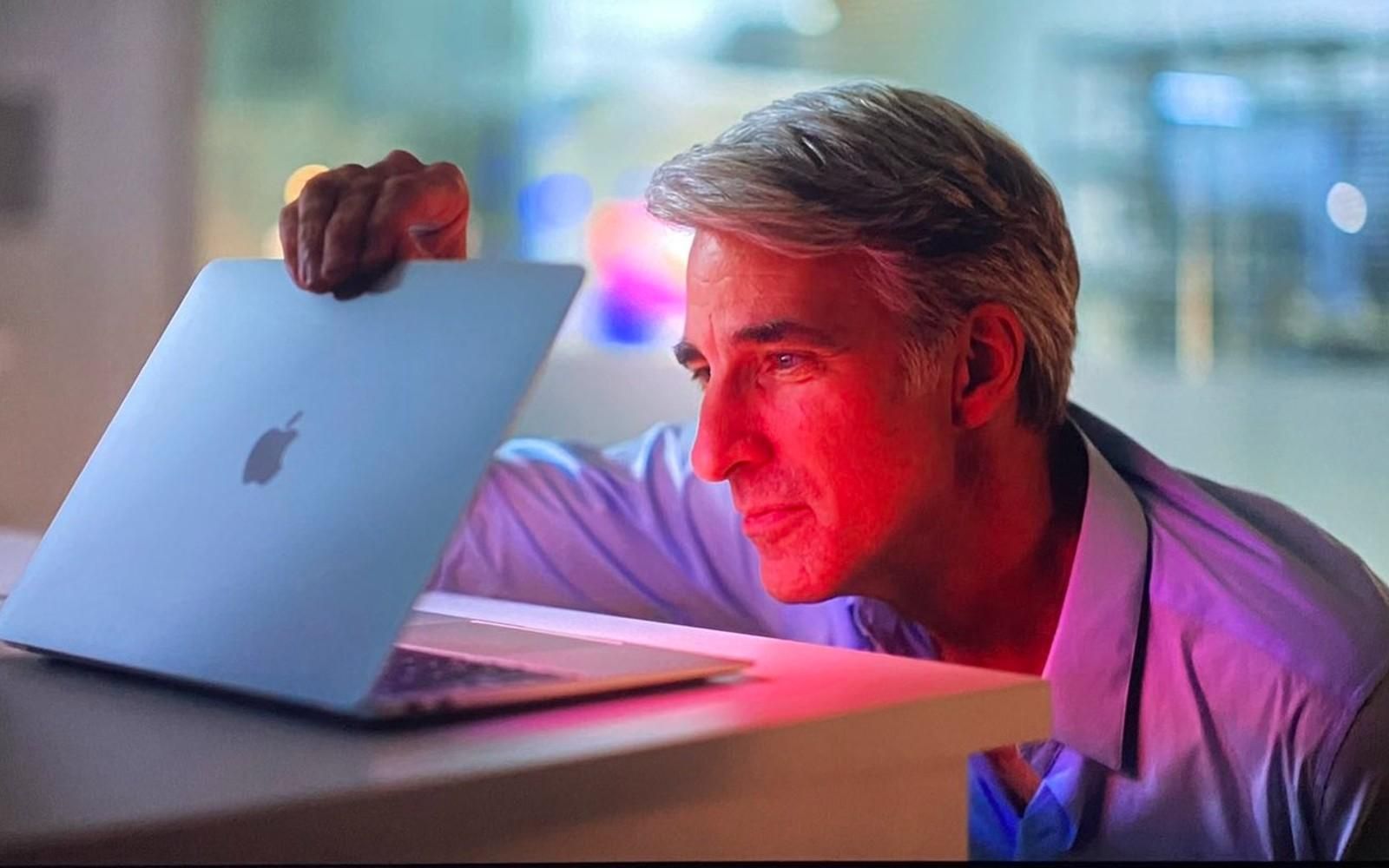 Träumt er hier gerade vom Macbook-Touchscreen? Apple-Software-Chef Craig Federighi.
