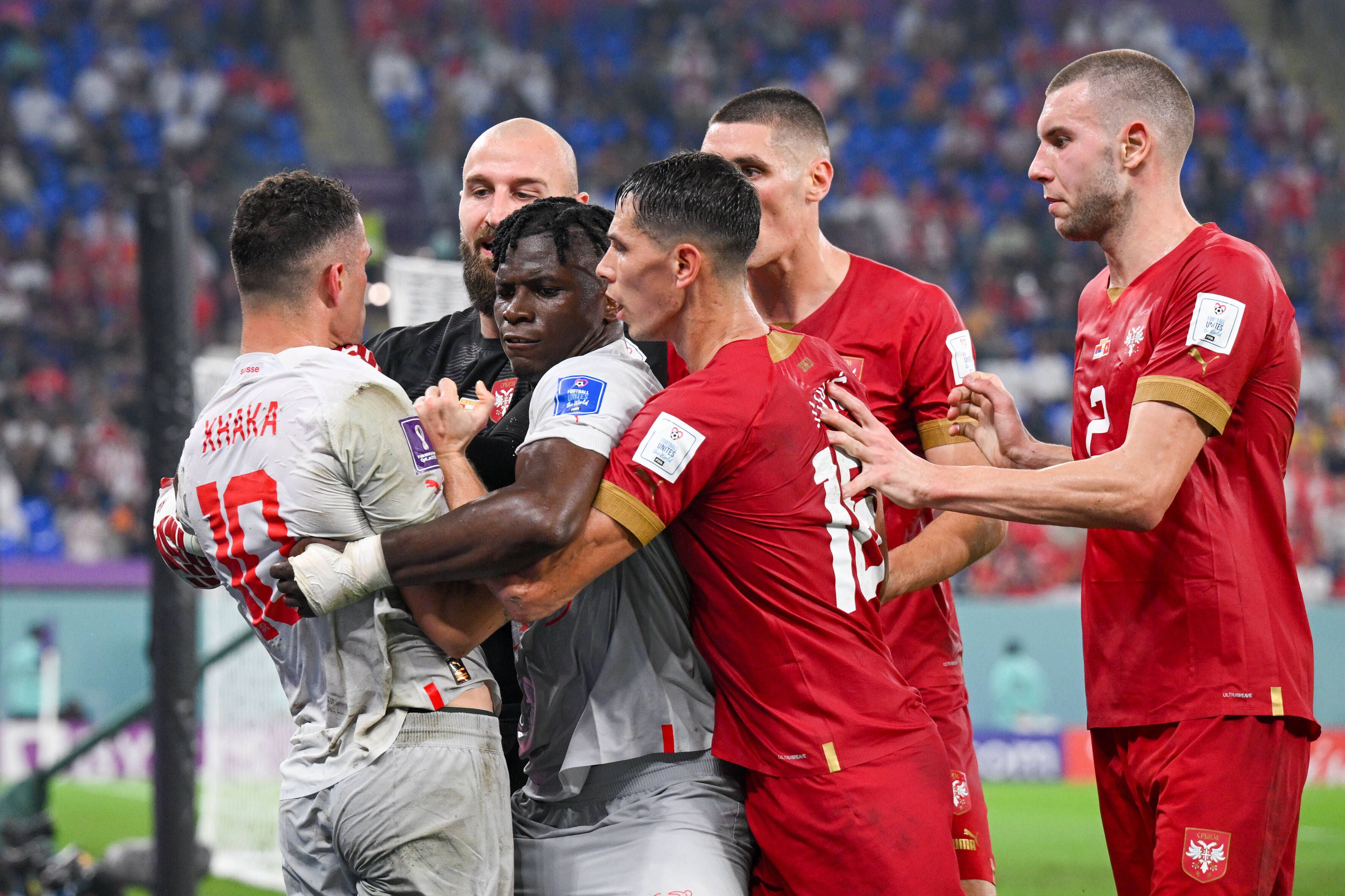 Serbien wurde nach dem Skandal-Spiel gegen die Schweiz von der FIFA bestraft. 