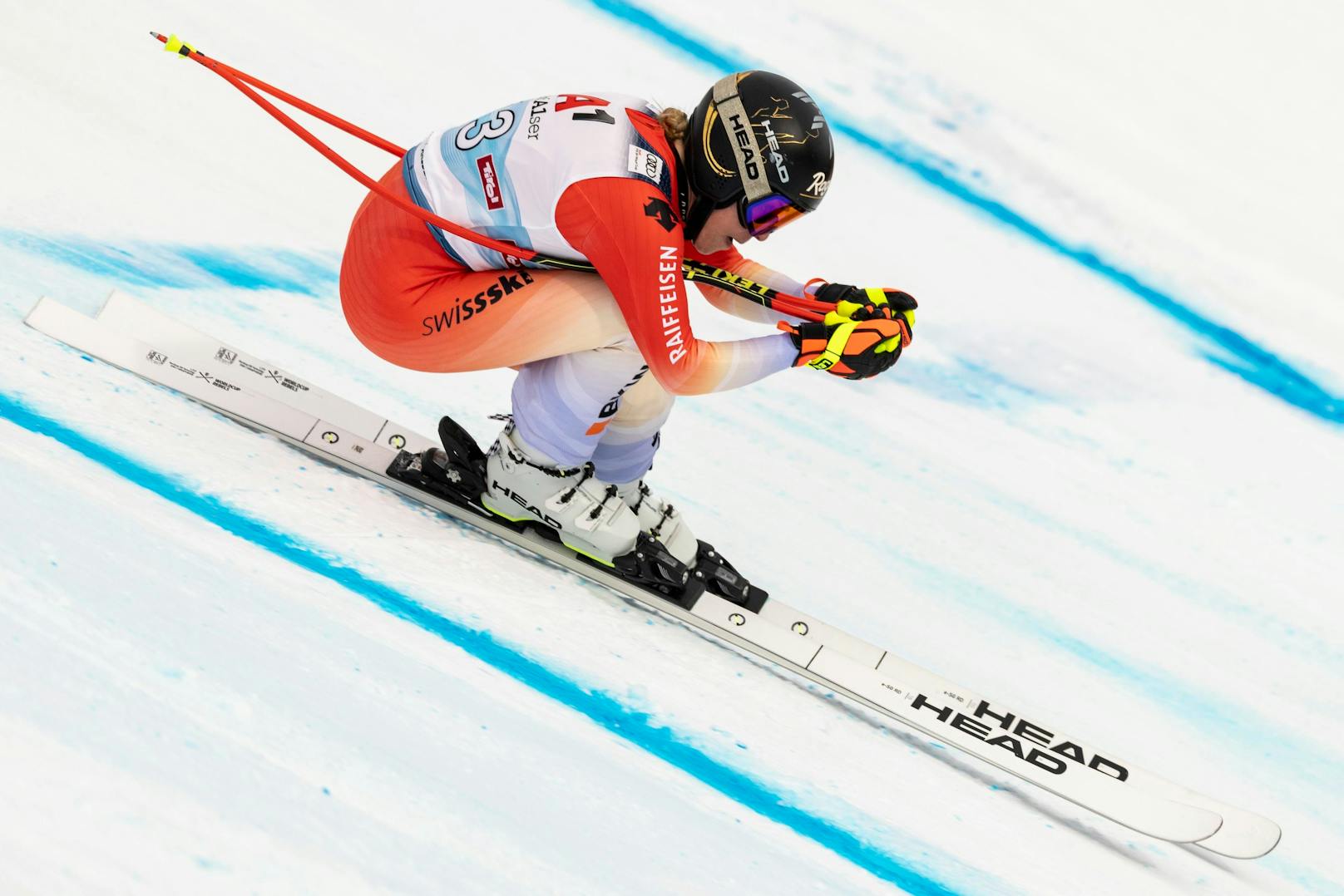 Lara Gut-Behrami gewann in St. Anton.
