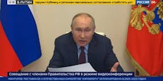 Im Live-TV! Frustrierter Putin streitet mit Minister