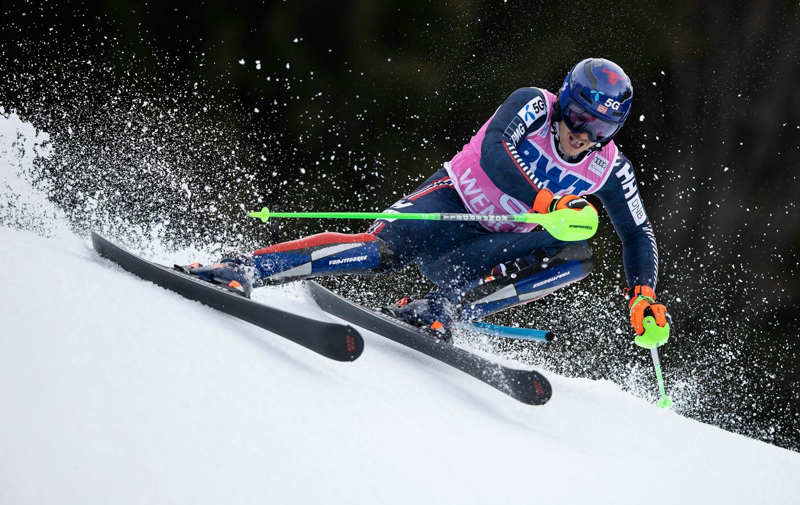 Zweiter Sieg von Kristoffersen auf Hirscher-Ski