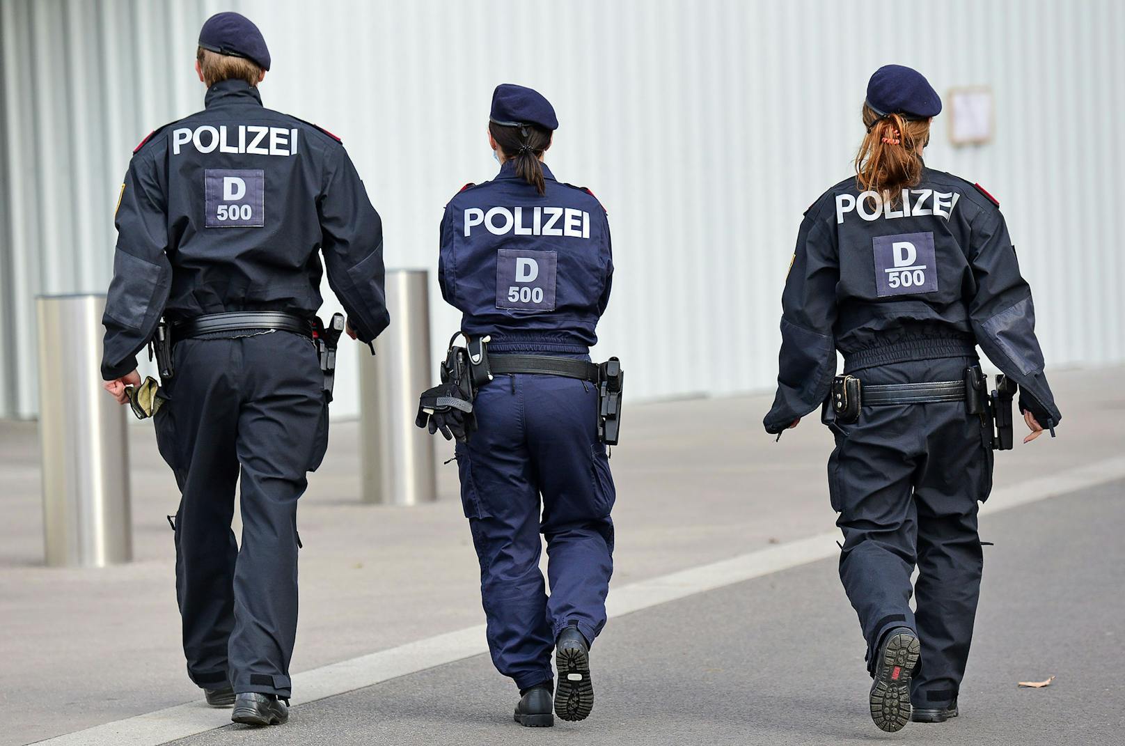 Mehrere Einsätze in Wien endeten in der Nacht auf Sonntag mit verletzten Polizisten. 