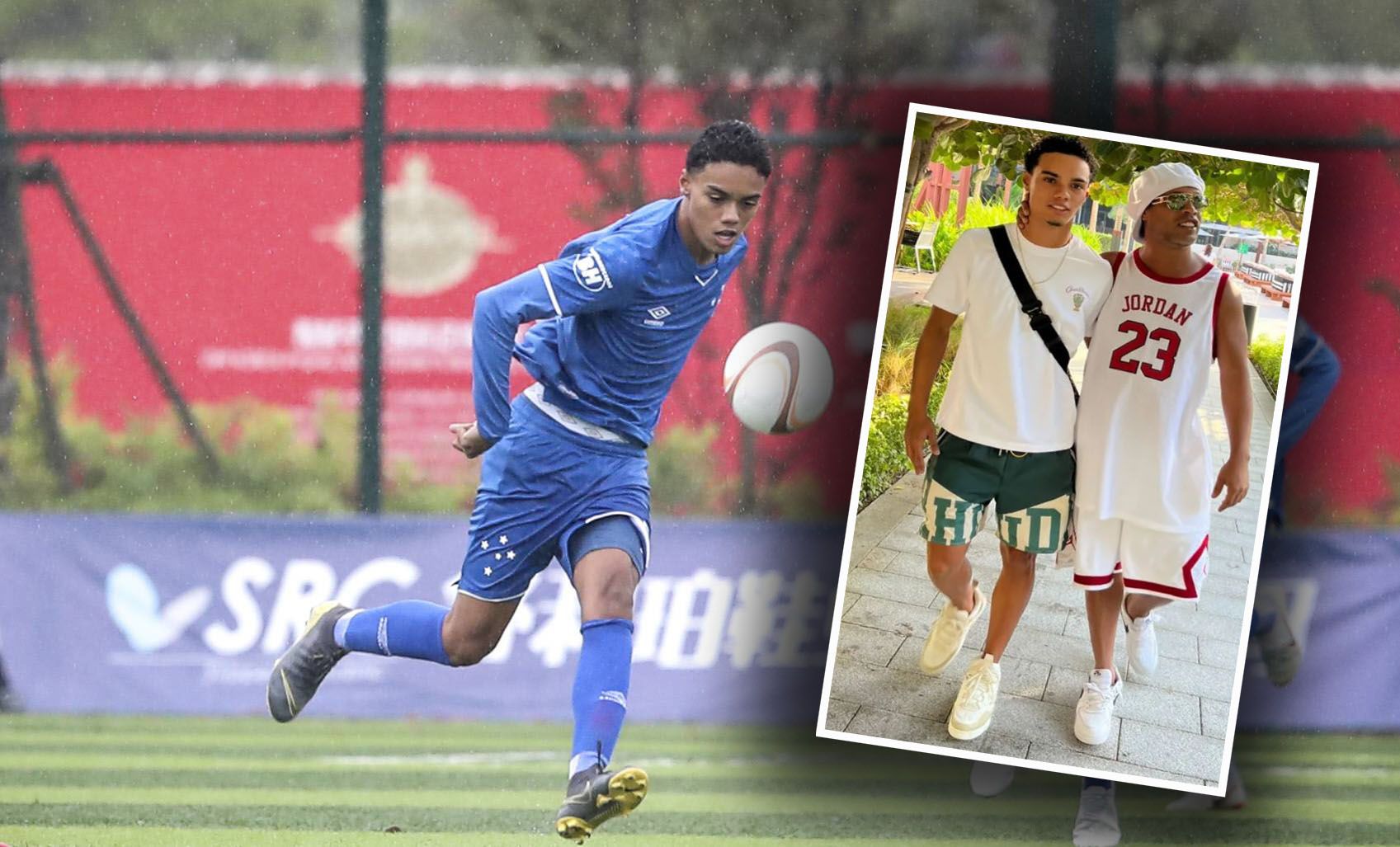 João Mendes de Assis Moreira soll in die Fußstapfen seines Vaters treten. 