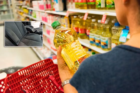 Eine Kärntnerin kaufte Speiseöl, das in ihrem Auto ausrann. Sie prozessiert deshalb gegen den Supermarkt.