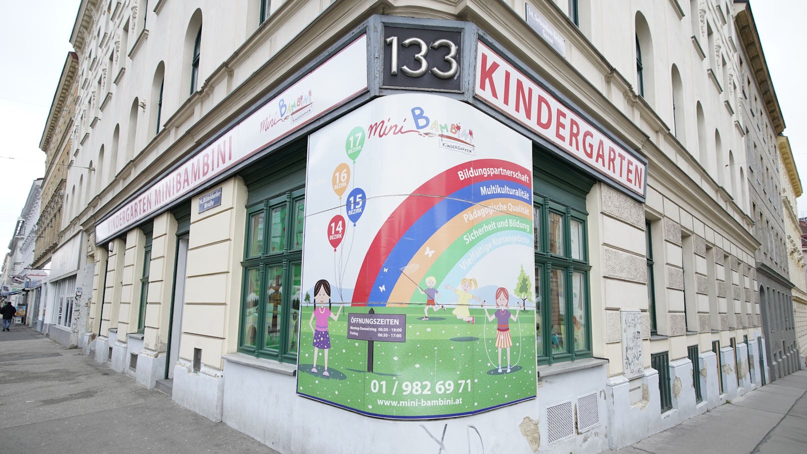 Zwölf Kindergärten in Wien betroffen.