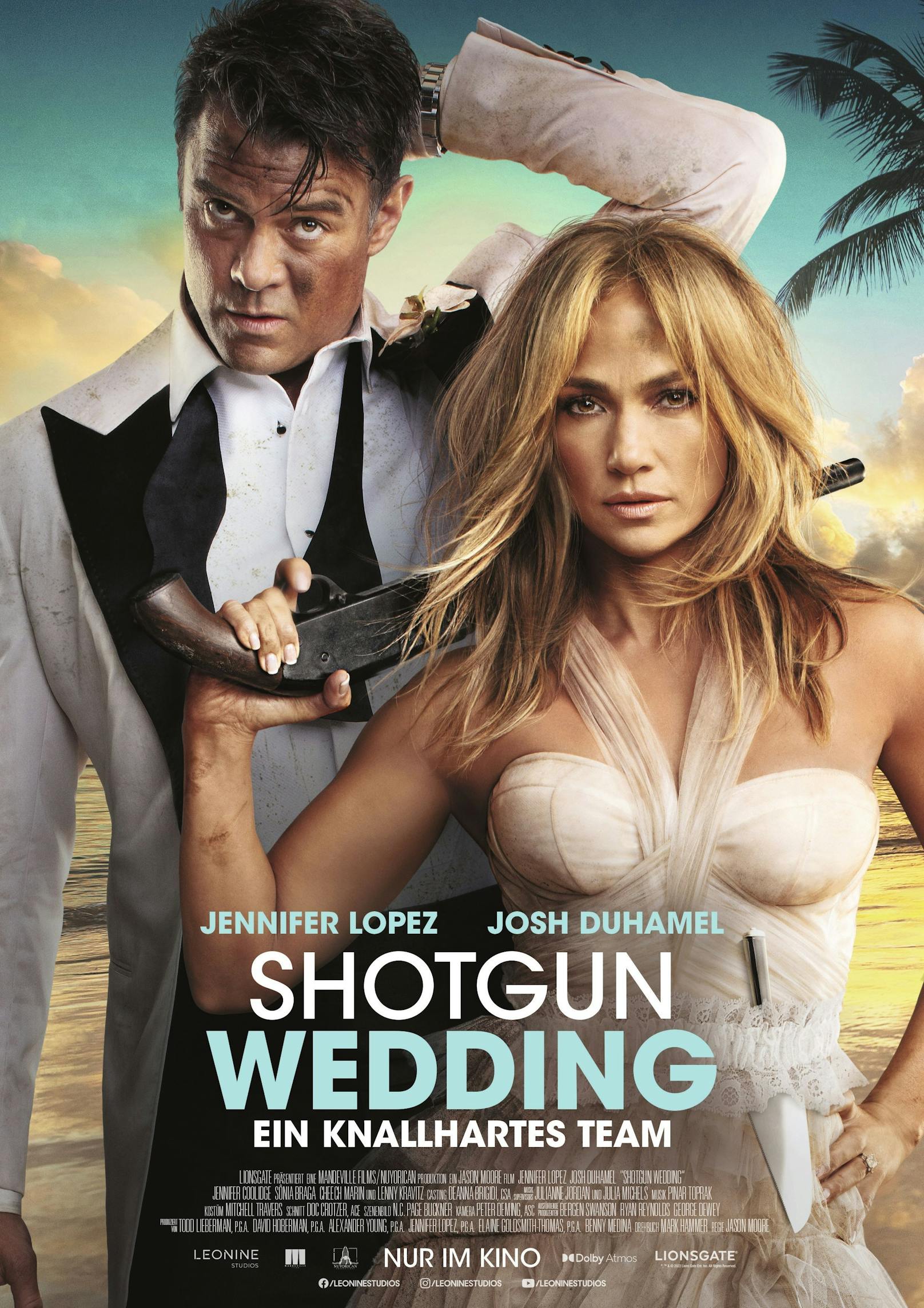 Kinoplakat zum Film "Shotgun Wedding - ein knallhartes Team"