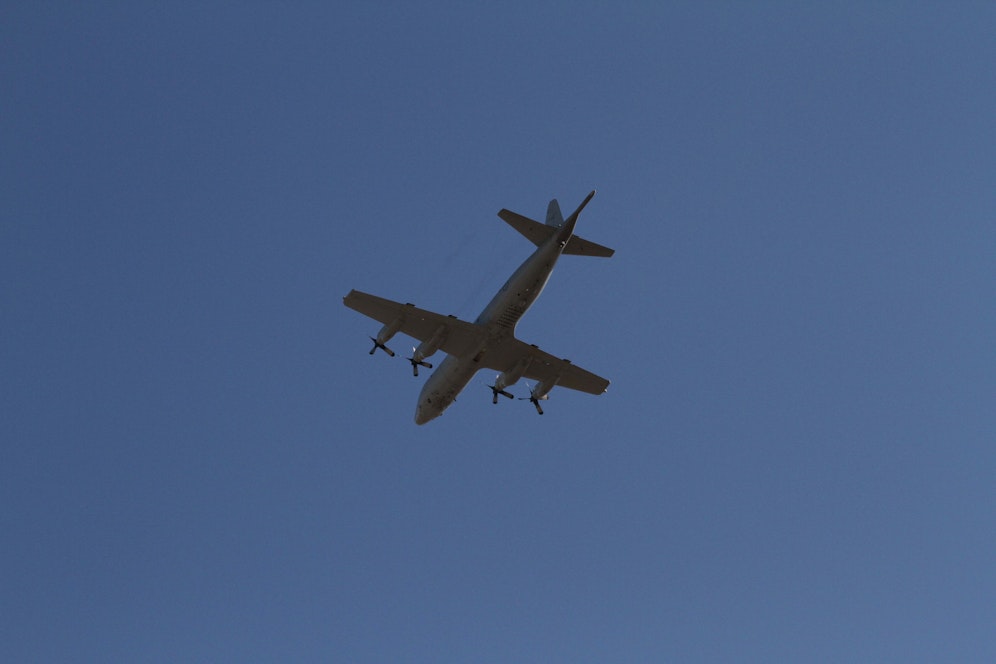 in deutsches Aufklärungsflugzeug des Typs R-3C Orion soll nahe an der russischen Grenze gesichtet worden sein.