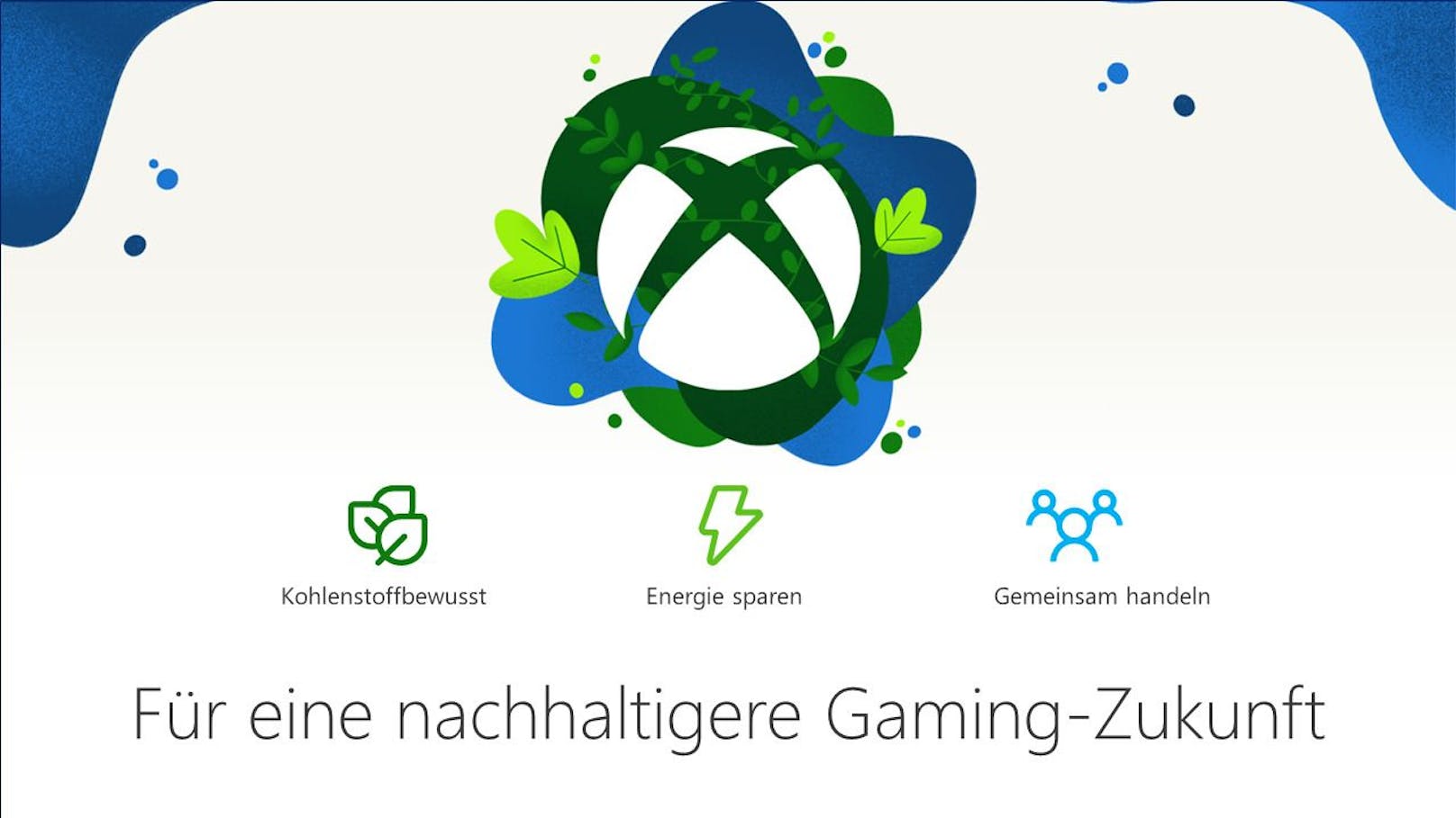 Neue Energiesparoptionen für Xbox: Update macht Xbox zur ersten kohlenstoffbewussten Konsole.