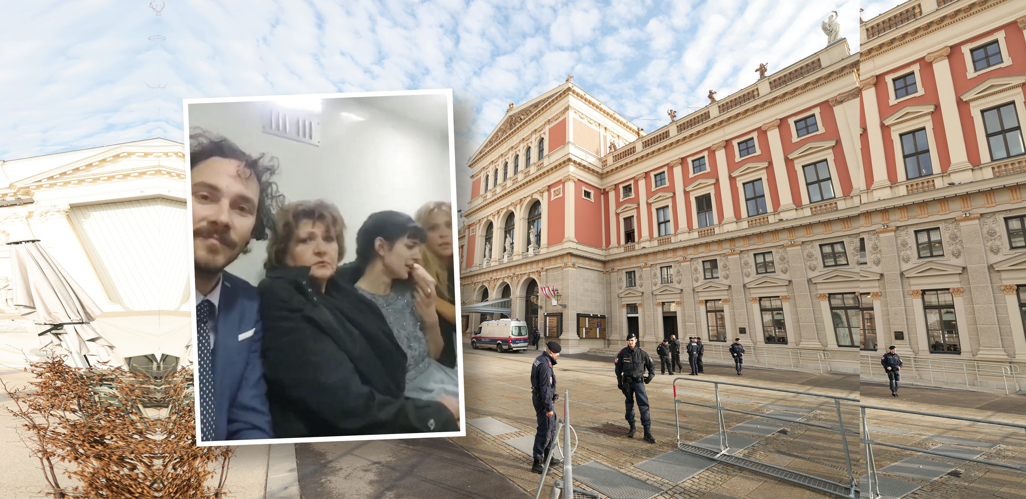 Die Klimakleber sollen sich mit gefälschten Karten ins Neujahrskonzert geschlichen haben.