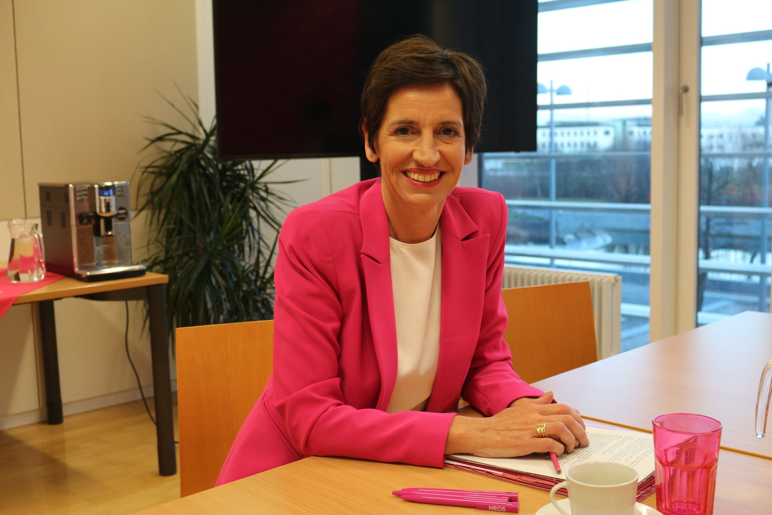 NEOS-Spitzenkandidatin Indra Collini
