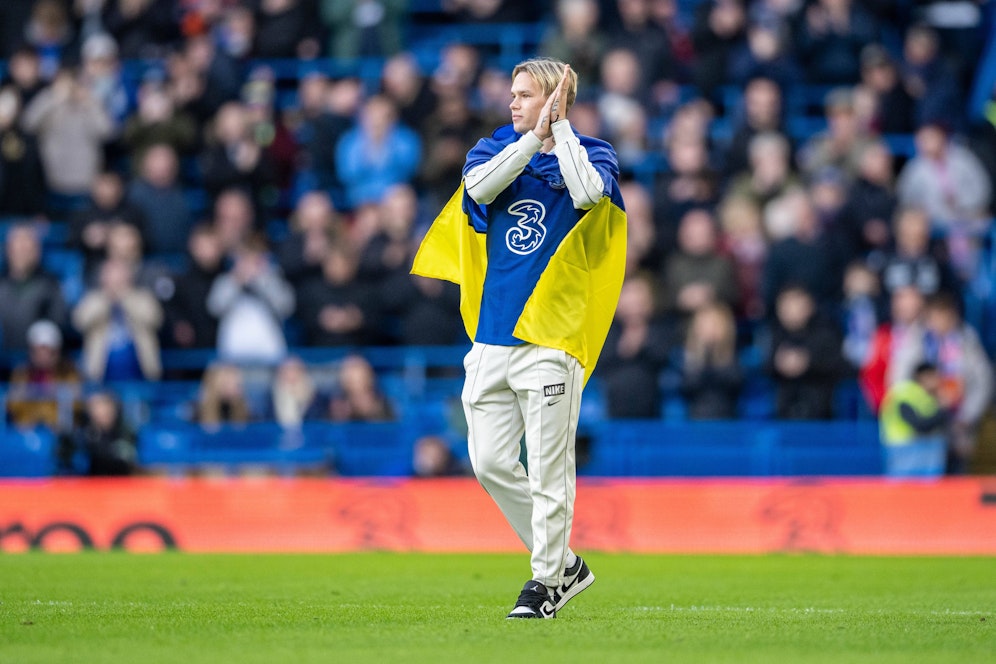 Mykhailo Mudryk wechselt für 100 Millionen Euro zum FC Chelsea.