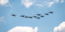 Riesiges Luftwaffen-Aufgebot an Grenze schockt Ukraine