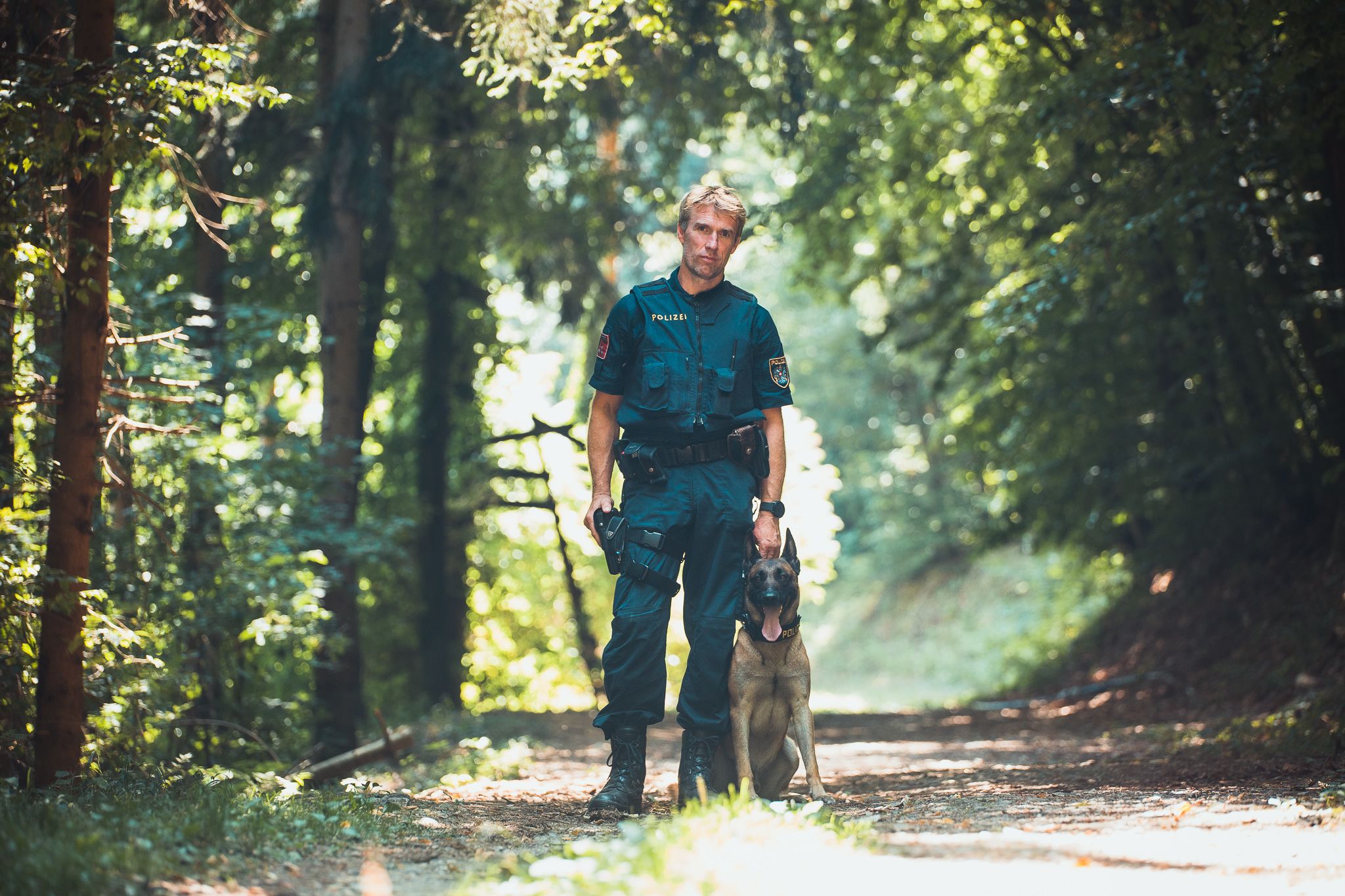 Der abgängige Mann konnte mithilfe des belgischen Schäfers Carlos in den frühen Morgenstunden gefunden werden. 