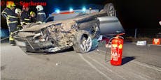 Lkw fuhr aus Pannenbucht – Schwerer Crash auf S5