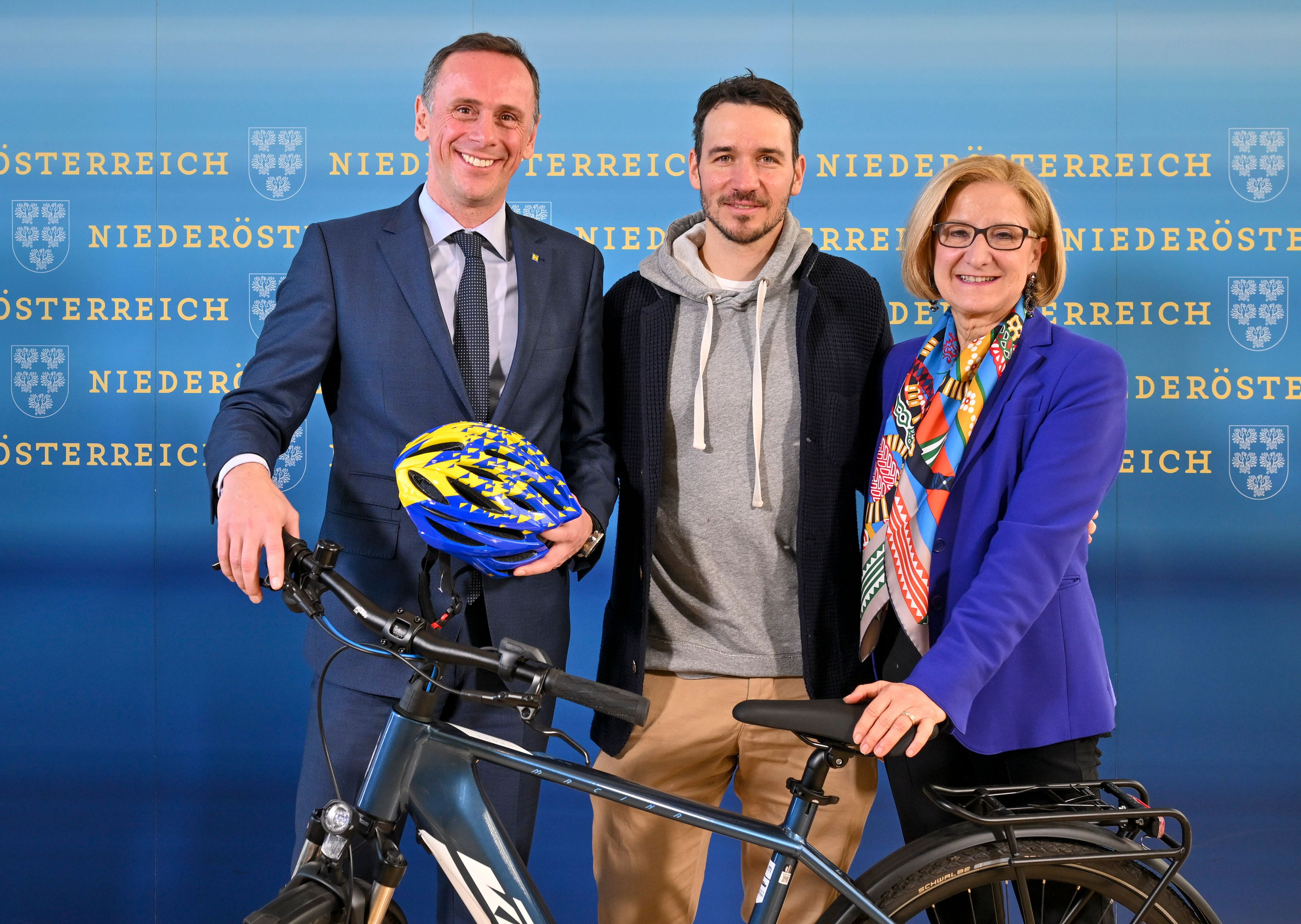 Felix Neureuther ist neuer NÖ-Radbotschafter