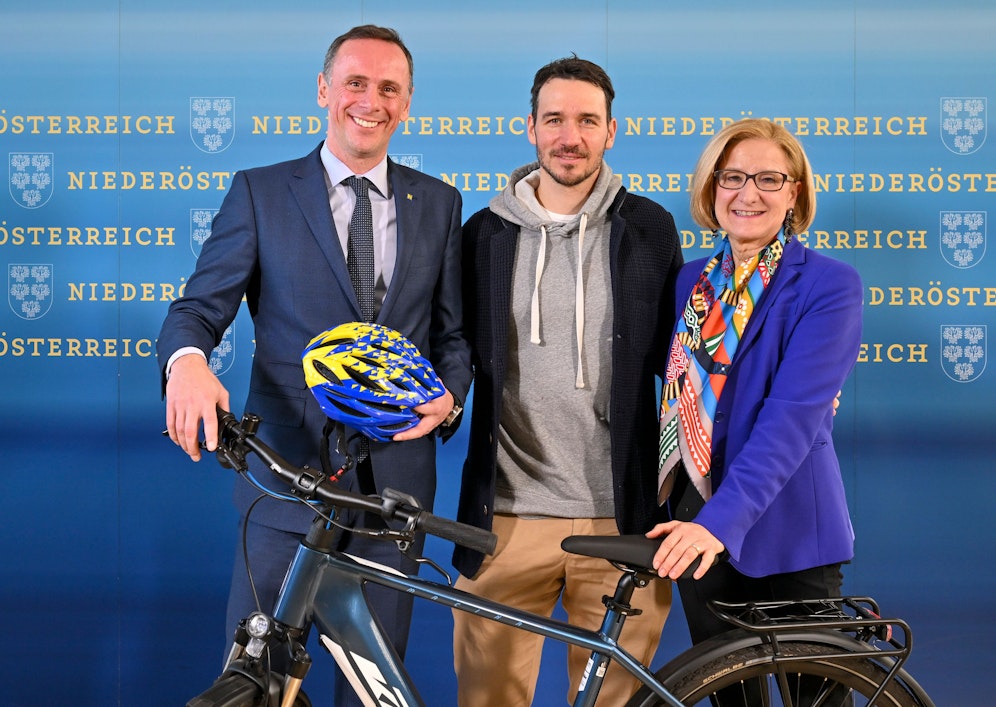 Felix Neureuther ist neuer NÖ-Radbotschafter