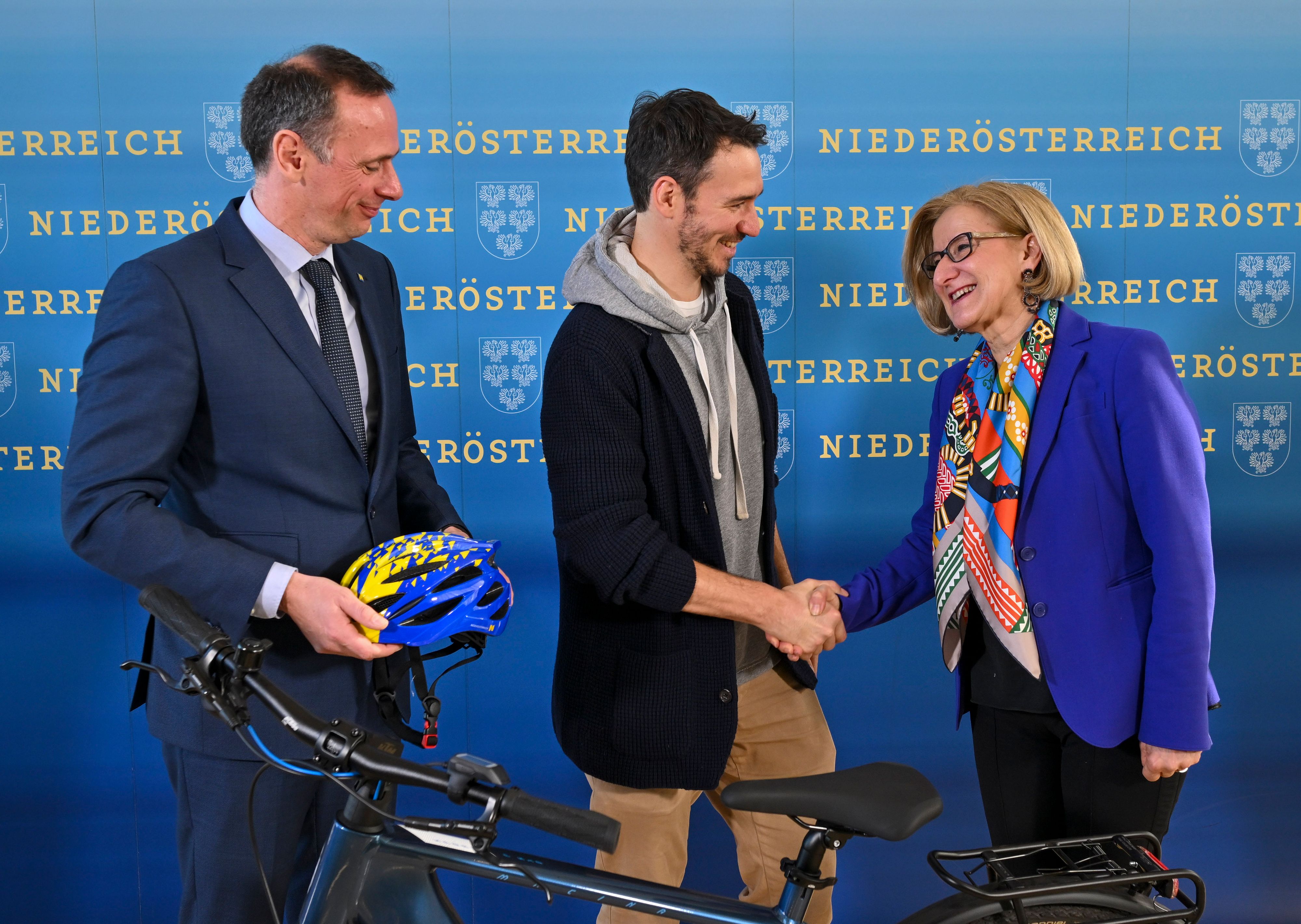 Felix Neureuther ist neuer NÖ-Radbotschafter