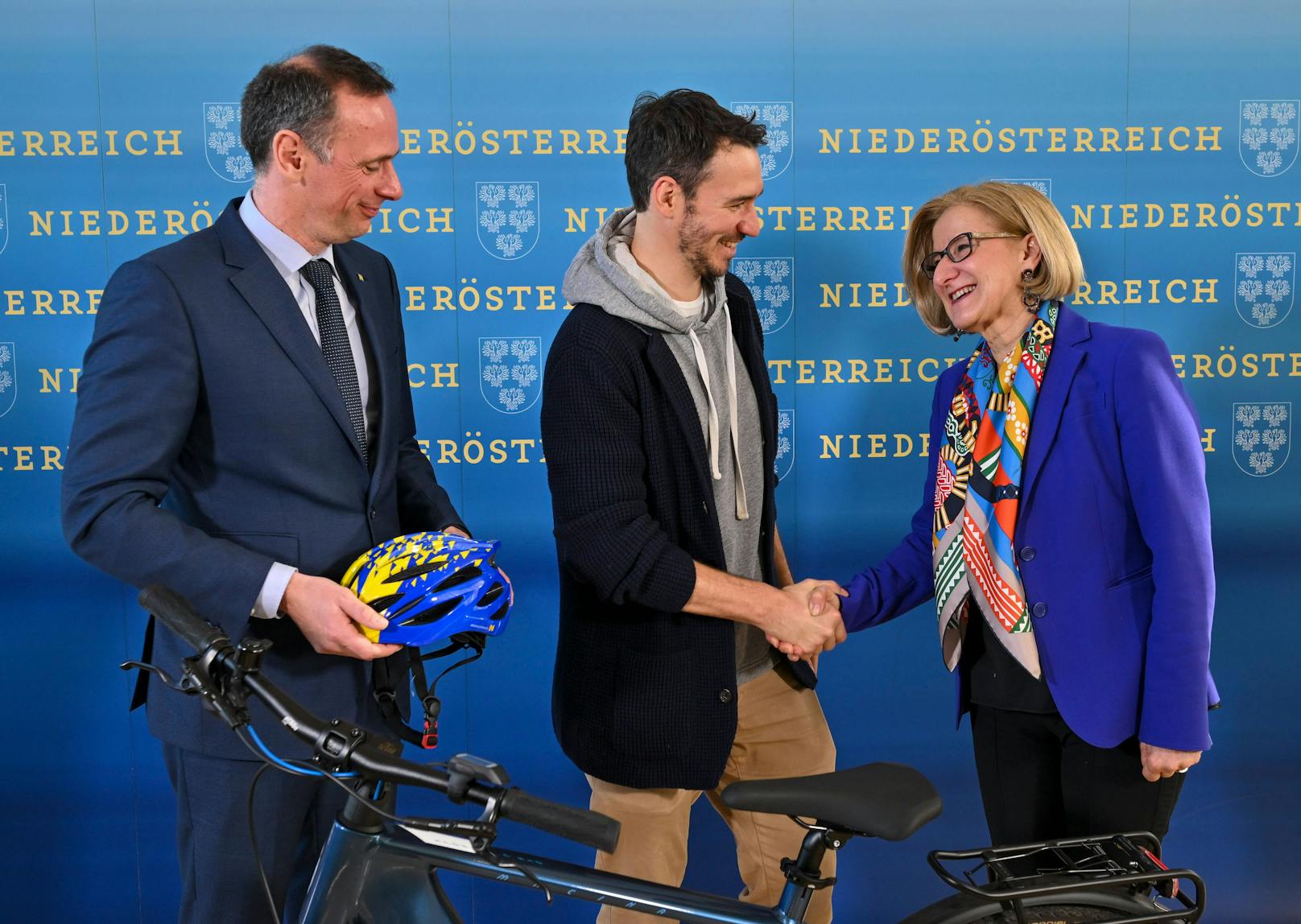 Felix Neureuther ist neuer NÖ-Radbotschafter.