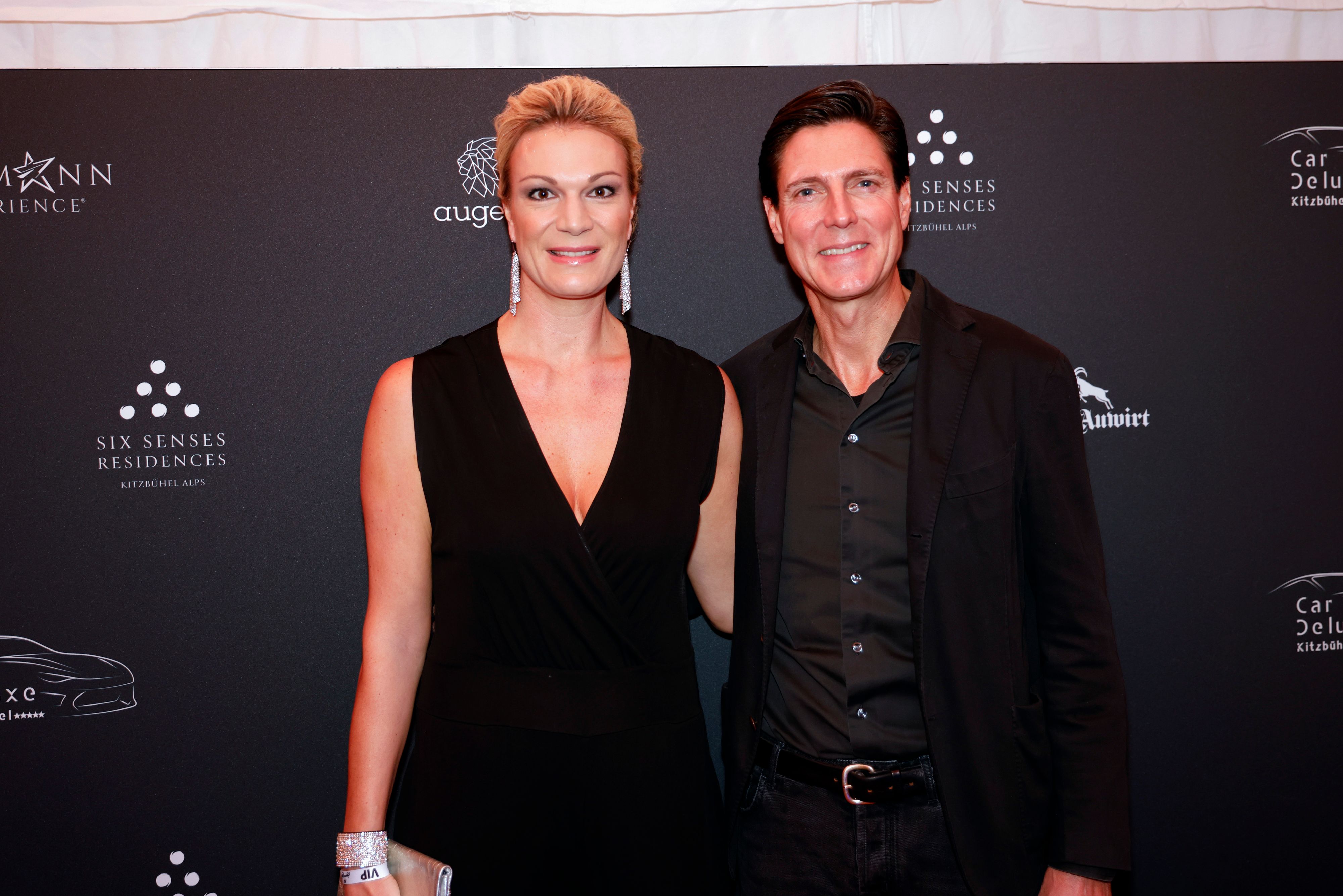 Maria Höfl-Riesch mit ihrem Mann Marcus