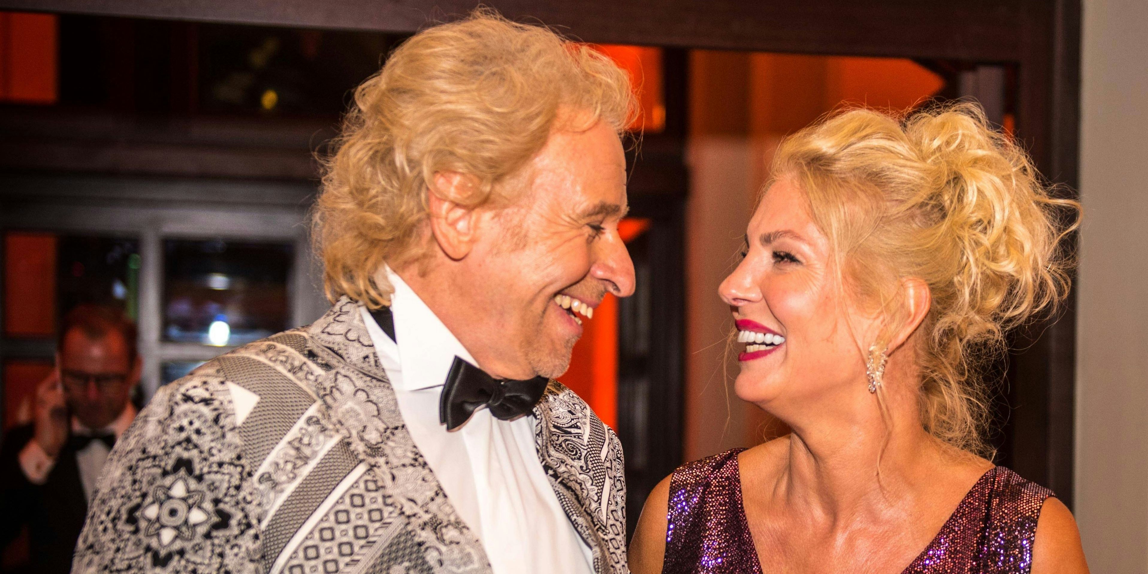 So verliebt: Thomas Gottschalk und Karin Mroß