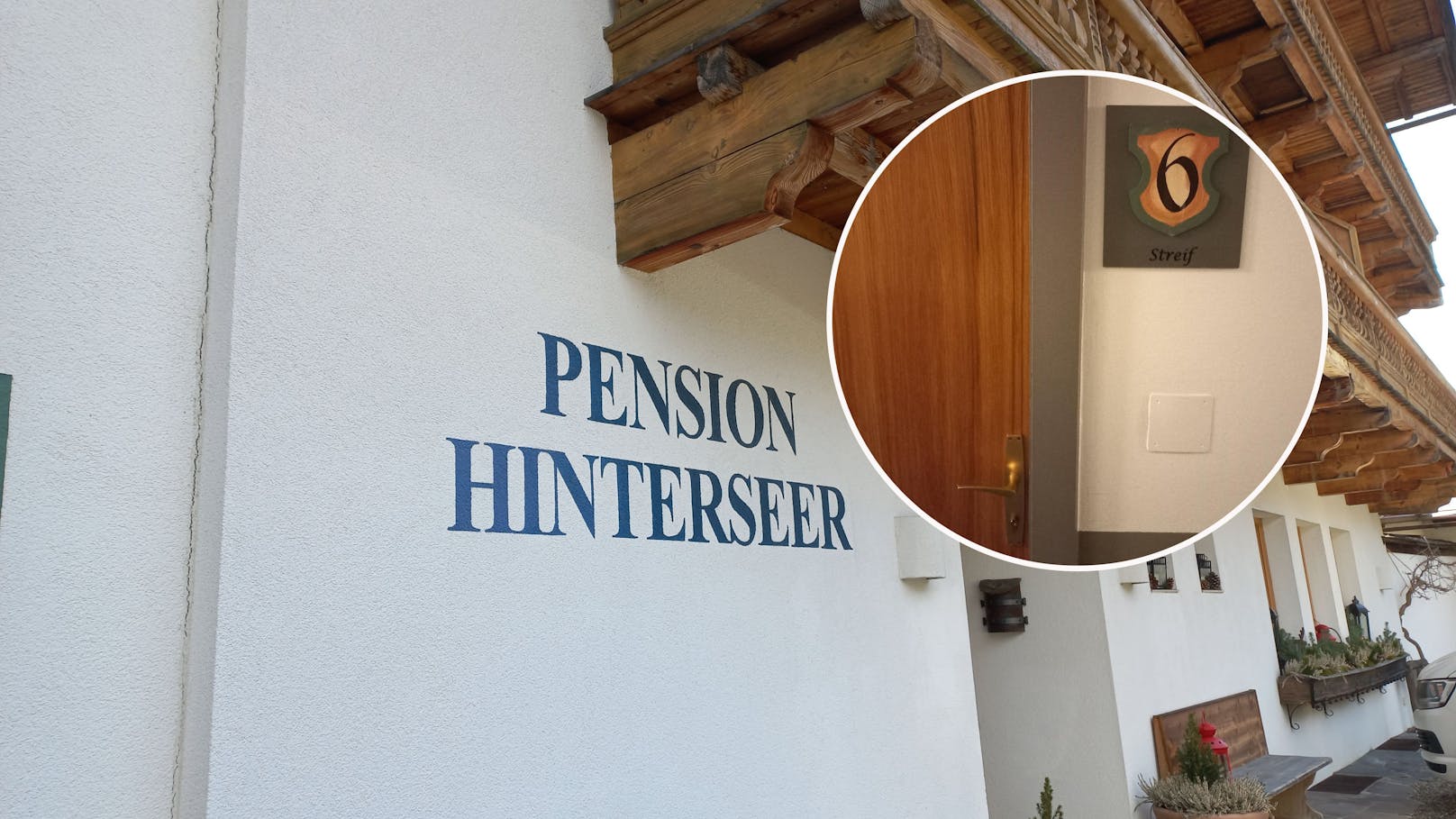 Die Pension Hinterseer in Kitzbühel