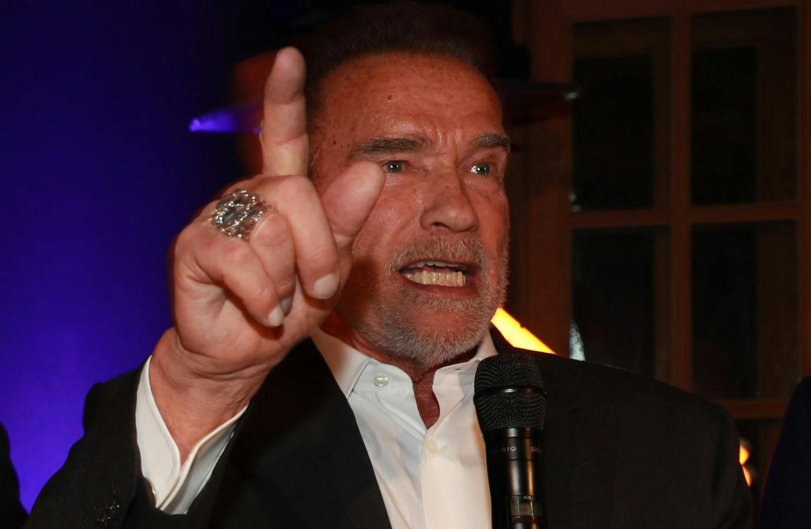 Arnold Schwarzenegger kommt schon am Mittwoch