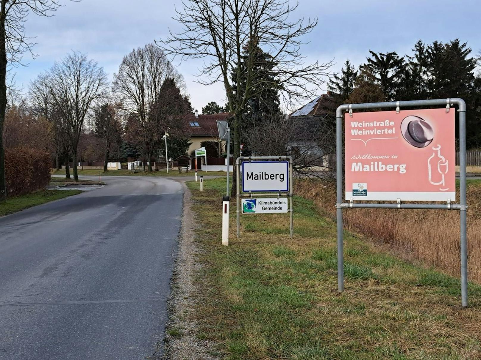 Mailberg hat 800 Einwohner, ist im Bezirk Hollabrunn