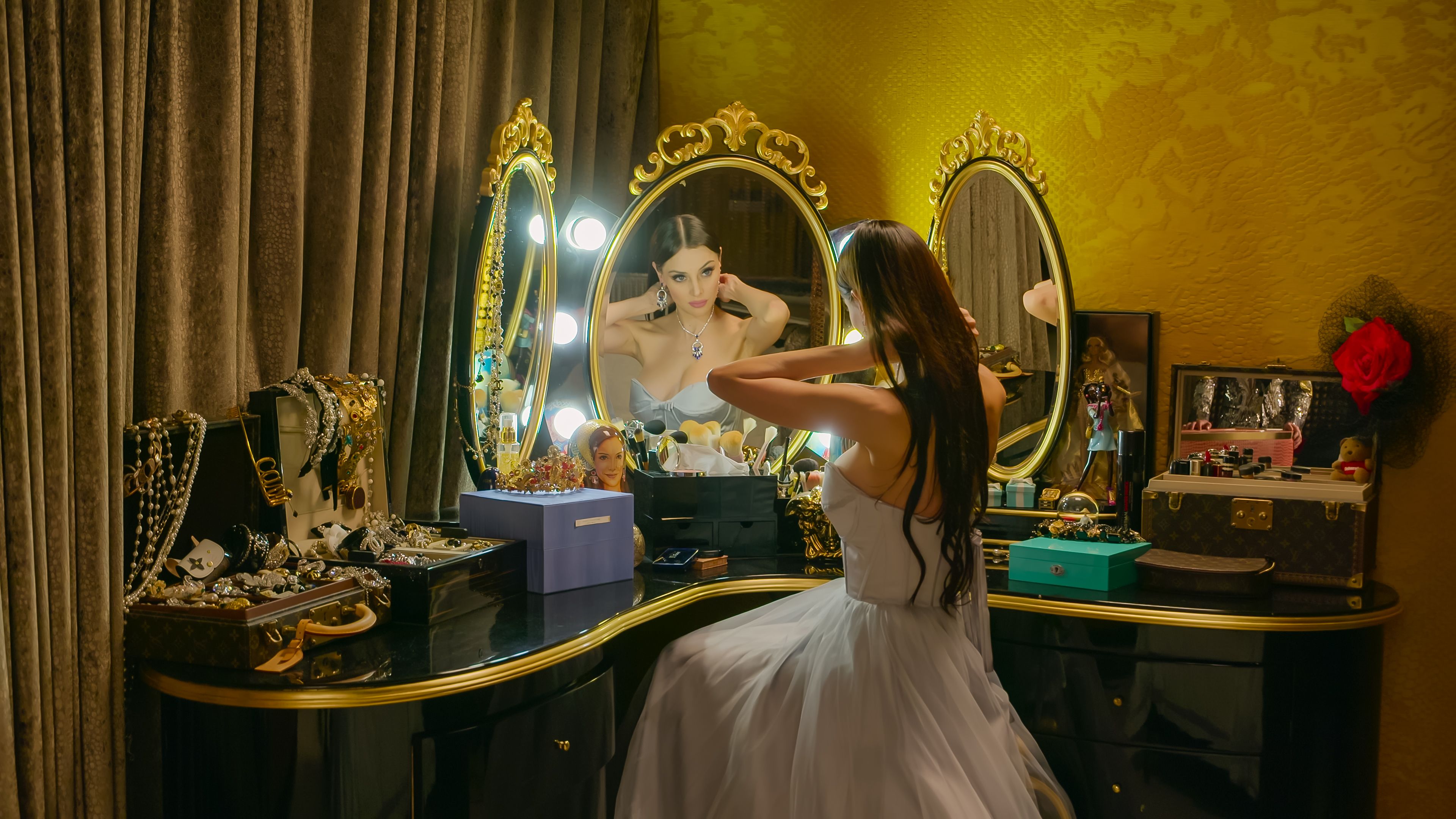 Ob hier wohl alles Gold ist, was glänzt?