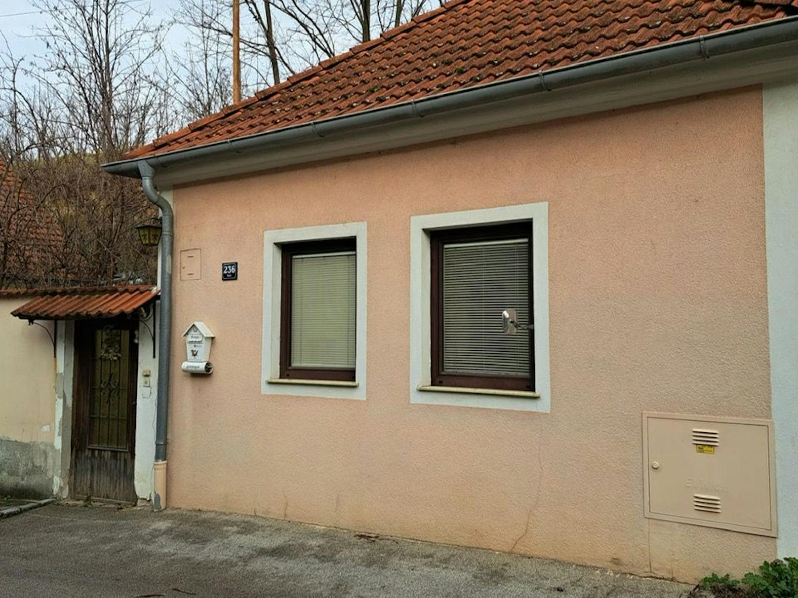 Das Haus des 63-Jährigen in Mailberg.