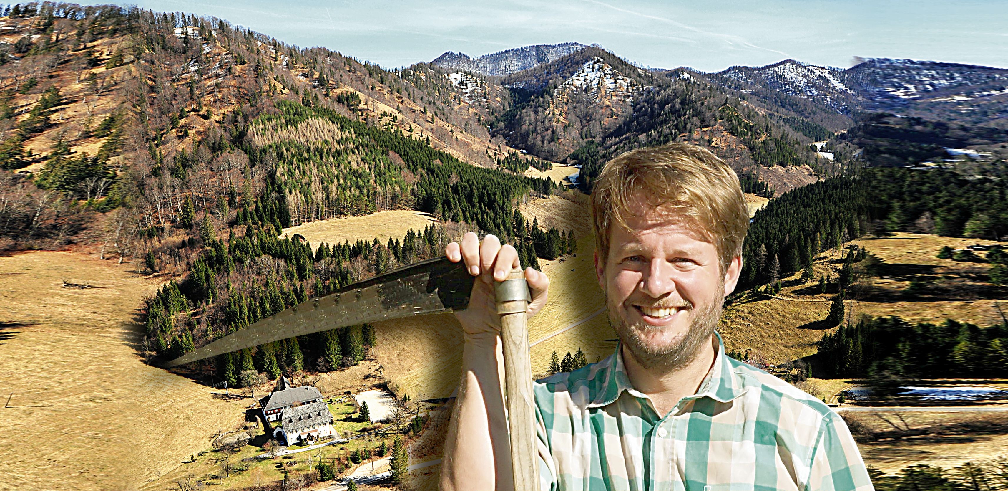 "Warum sucht man sich für Gasbohrungen nicht einen Ort, der nicht so sensibel ist?", fragt der Anrainer Christian Hatzenbichler.