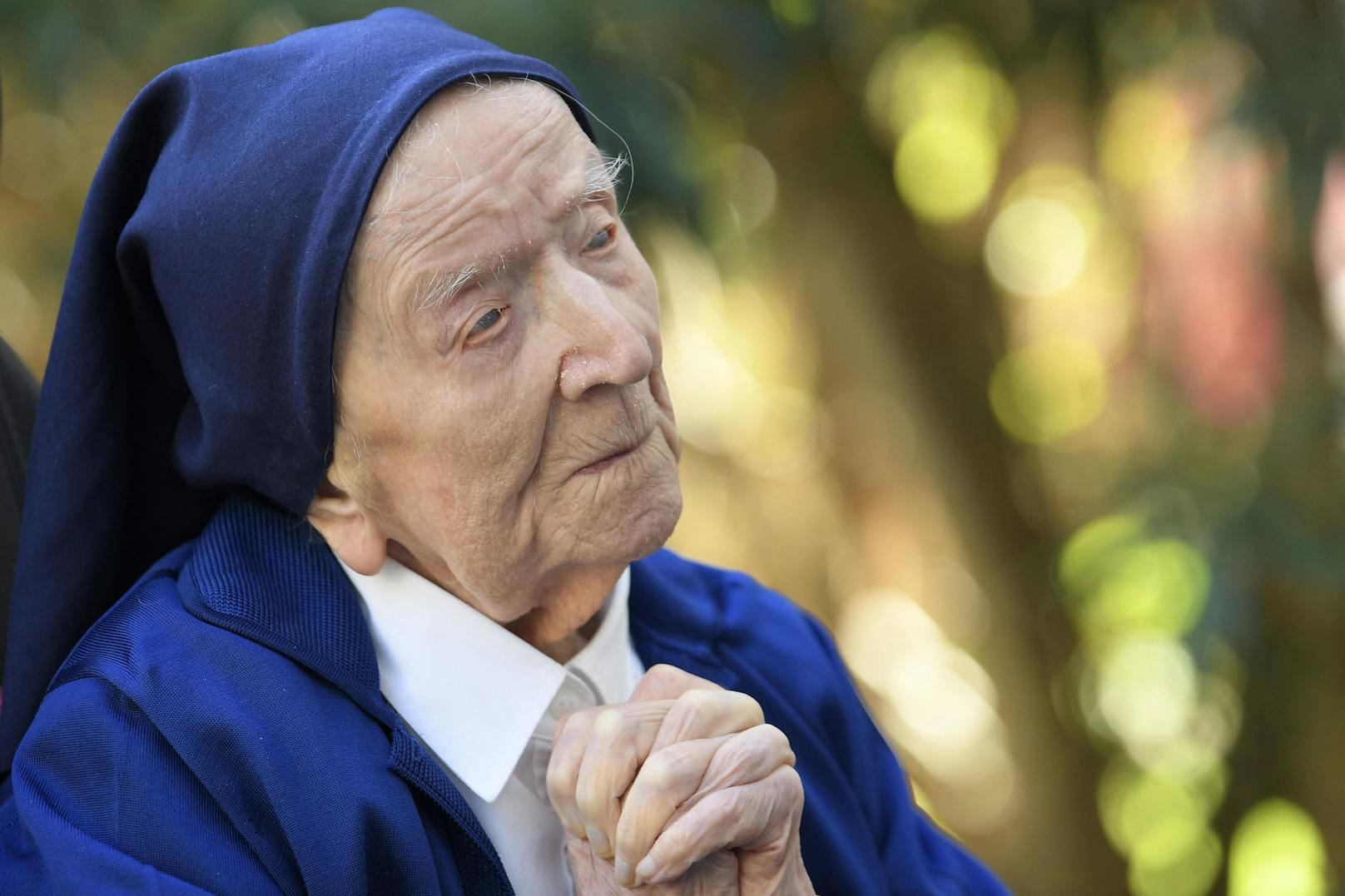 Die französische Ordensschwester André, die eigentlich Lucile Randon heißt, ist tot. Mit 118 Jahren galt sie als ältester Mensch der Welt.