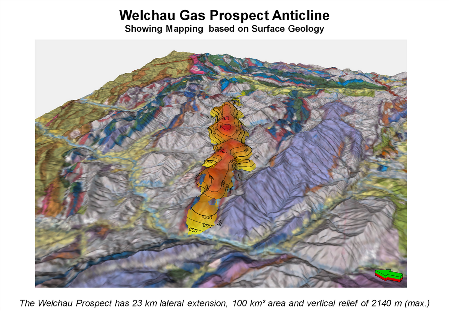 Auf der Website des Betreibers ADX gibt es bereits erste Pläne der geplanten Gasbohrungen im Gebiet des Nationalpark Kalkalpen.&nbsp;