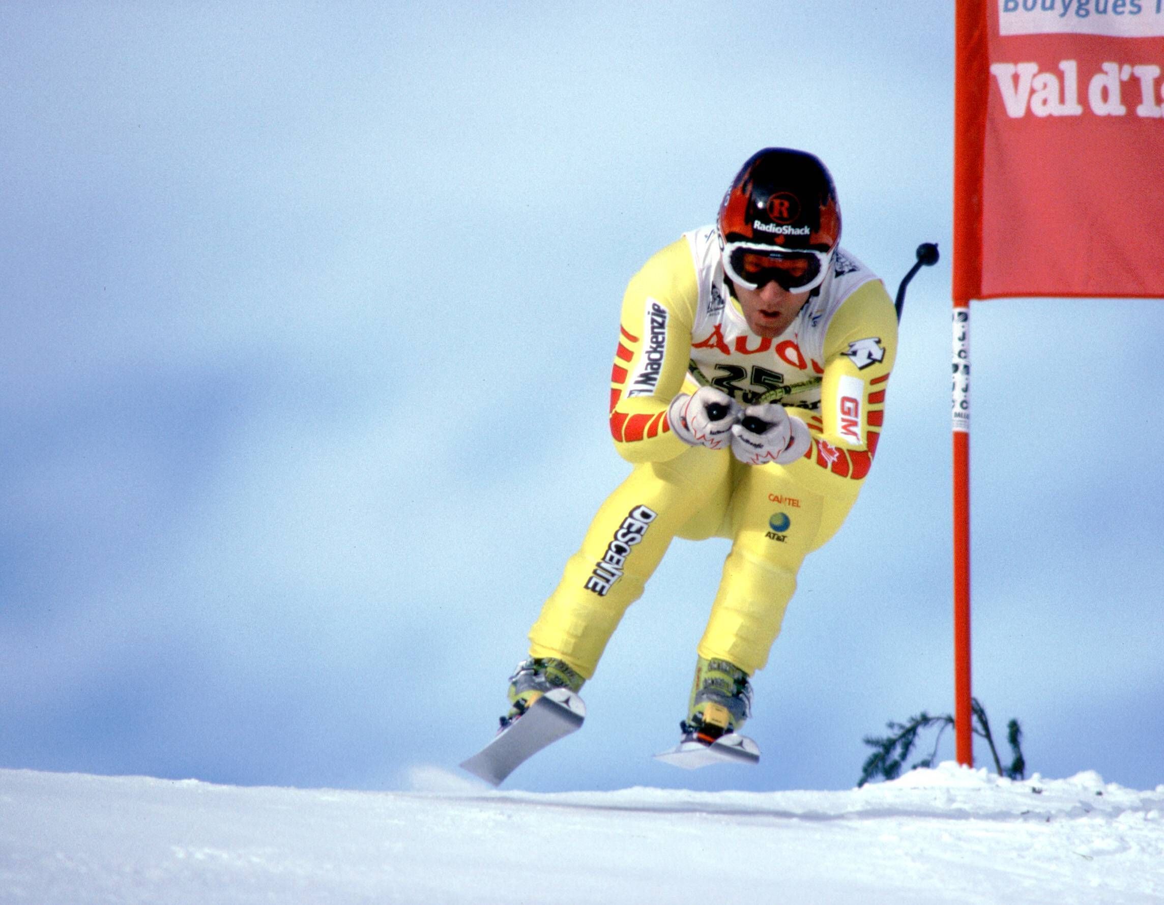 Der Kanadier Brian Stemmle verklagte Kitzbühel nach seinem Sturz und gewann. 