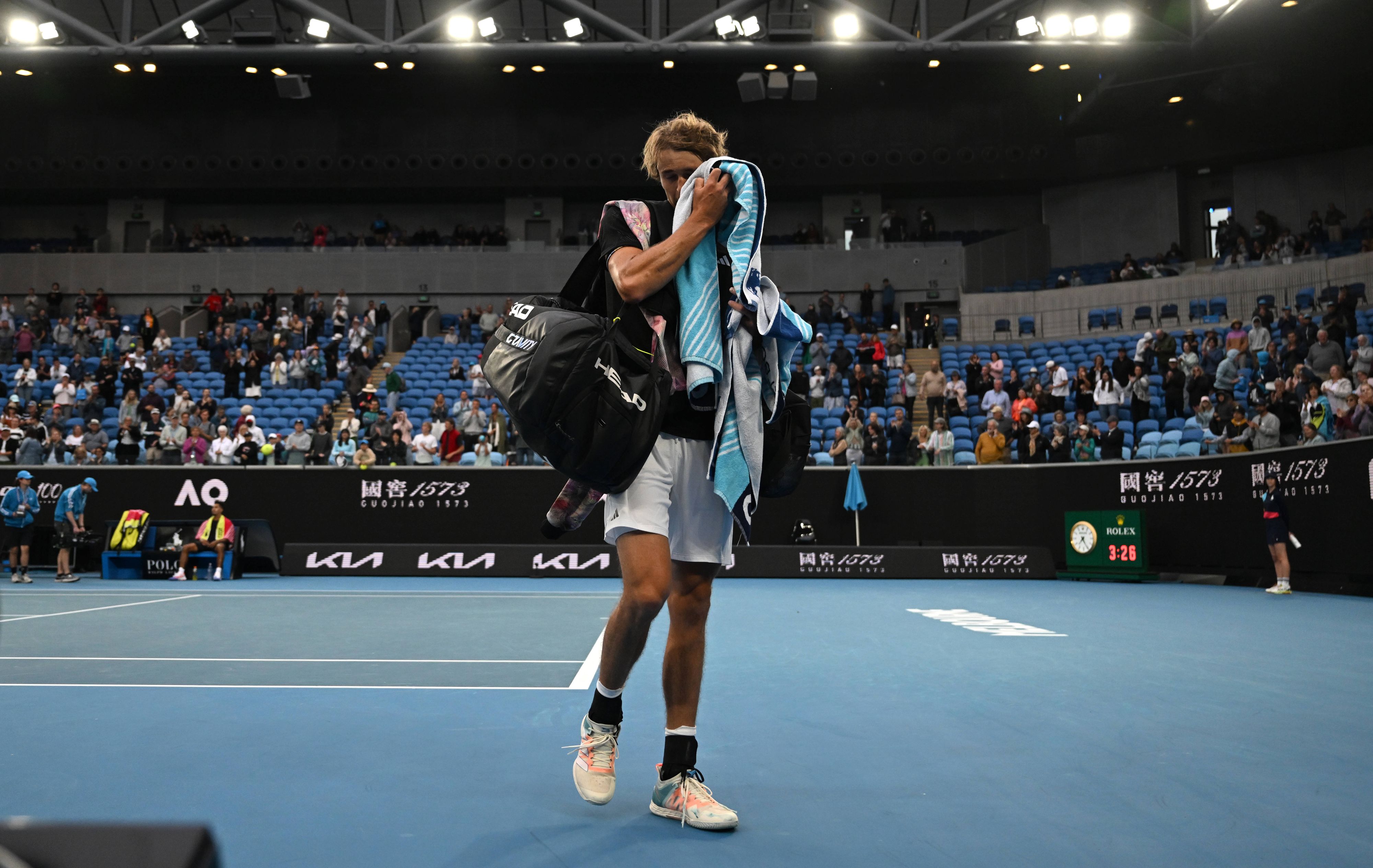 Alexander Zverev erlebt einen Tag zum Vergessen.