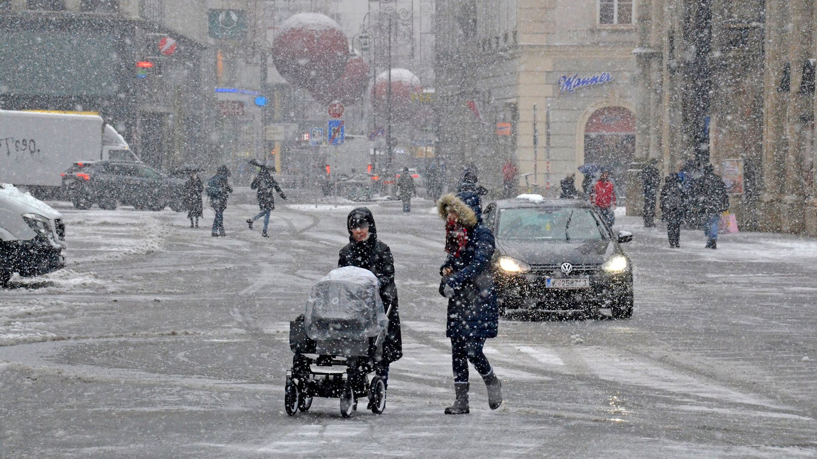 Wien darf sich schon bald über Schnee freuen.