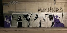 Wiener sprühen Graffiti in Graffitistraße – Festnahme