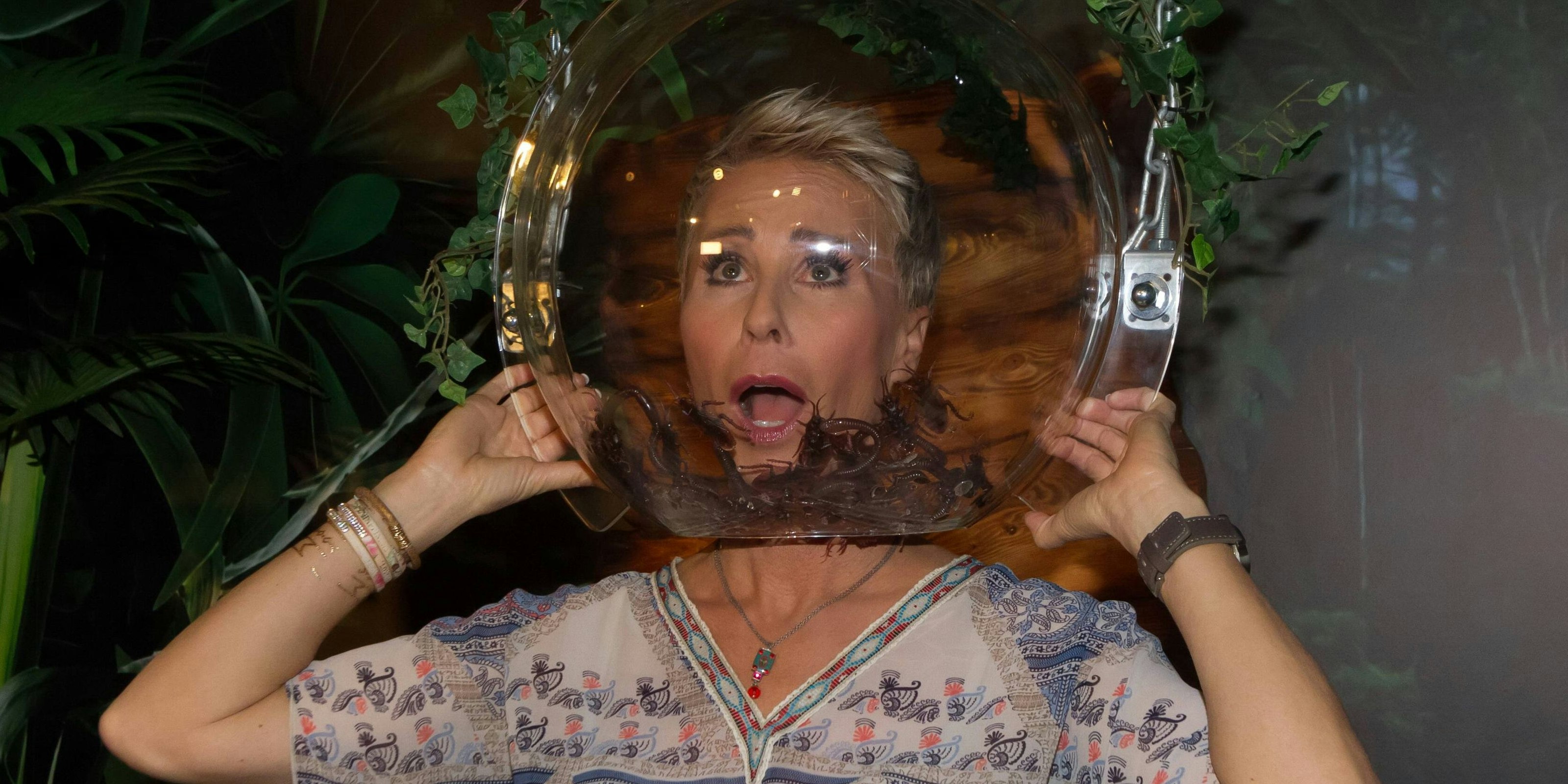 Sonja Zietlow zeigt bei den Dschungelprüfungen kein Mitleid