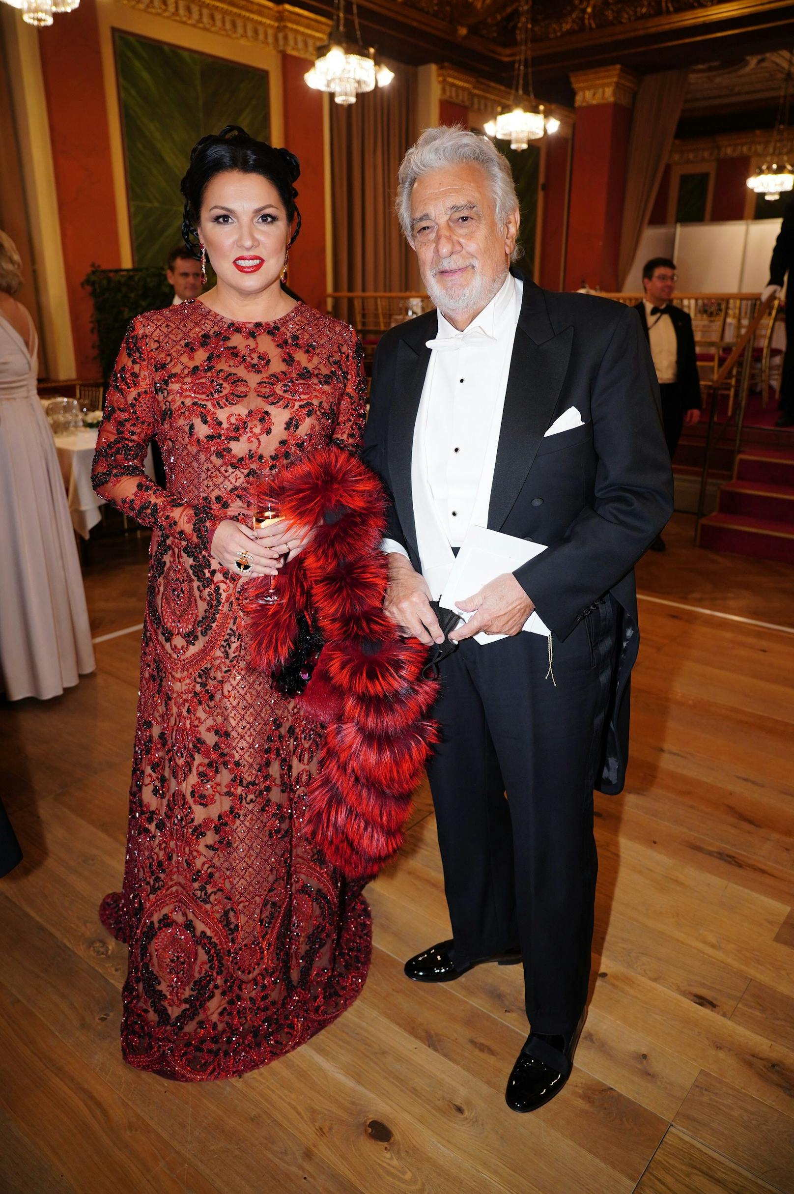 <strong>Anna Netrebko</strong> und <strong>Placido Domingo</strong>