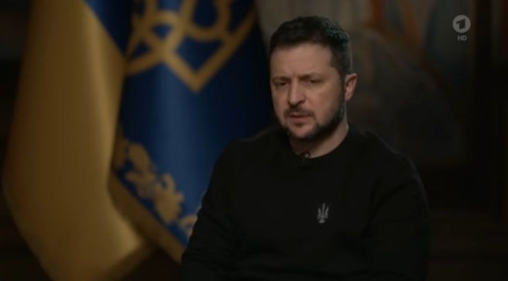 Ukraine-Präsident Wolodimir Selenski im ARD-Interview