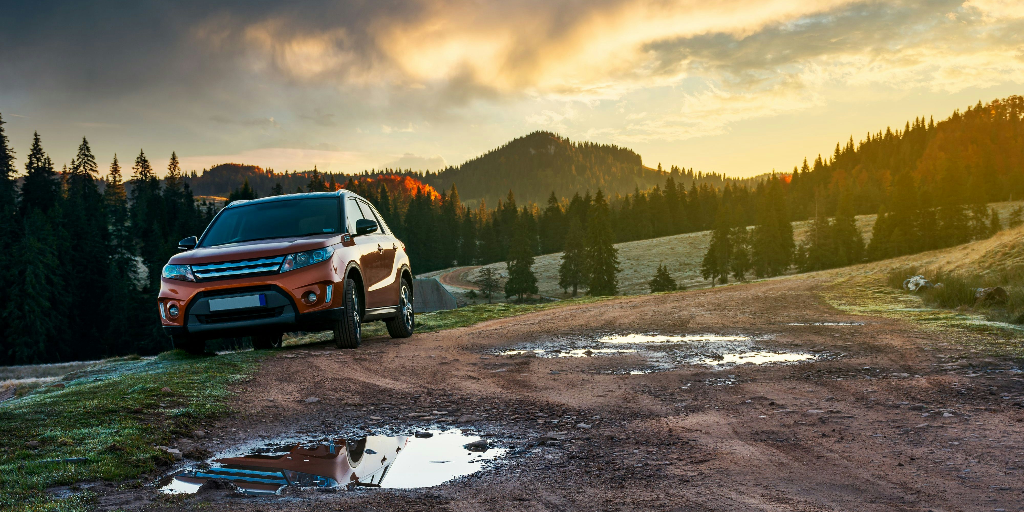 Nicht nur für das Gelände sind SUVs eine zunehmend beliebte Wahl unter Autokäufern. 