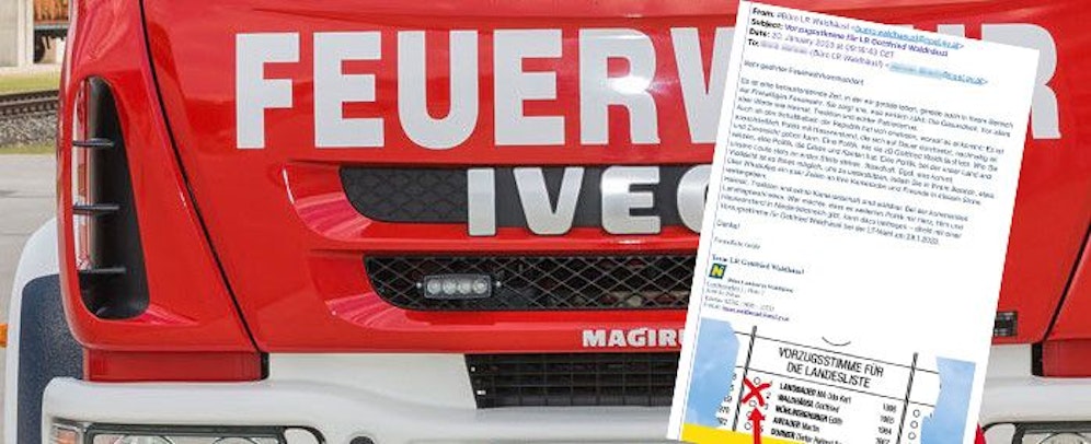 Für Ärger sorgt eine E-Mail von Landesrat Gottfried Waldhäusl.