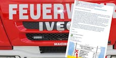 Waldhäusl verärgert Feuerwehr mit Wahl-Werbe-Email