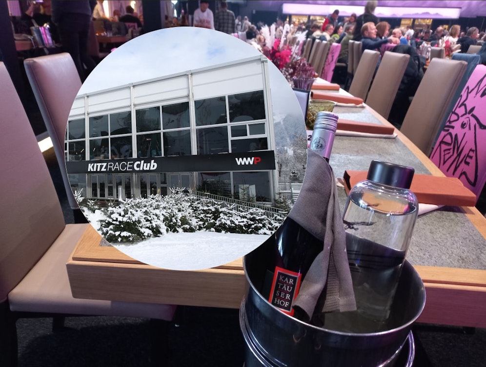 Der VIP-Hotspot bei den Hahnenkammrennen: der 