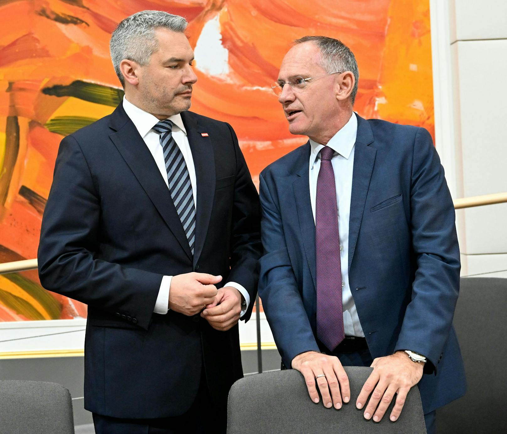 Bundeskanzler Karl Nehammer und Innenminister Gerhard Karner werden am Montag gemeinsam nach Bulgarien reisen. 